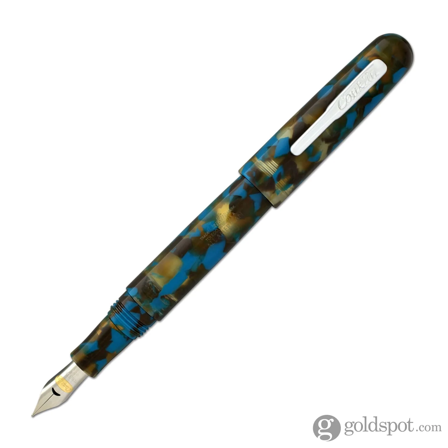 Conklin All American Fountain Pen in Southwest Turquoise - Image 11