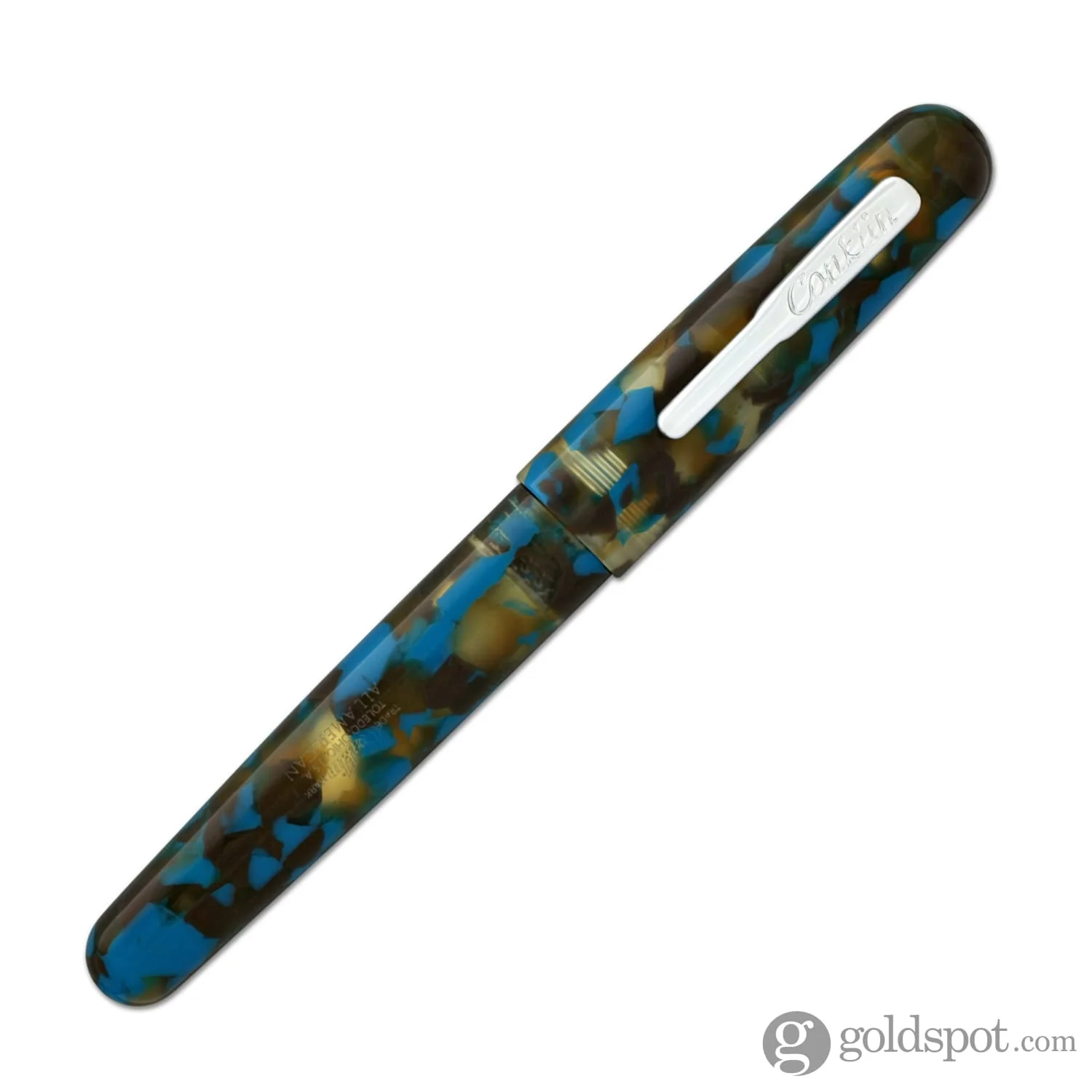 Conklin All American Fountain Pen in Southwest Turquoise - Image 4