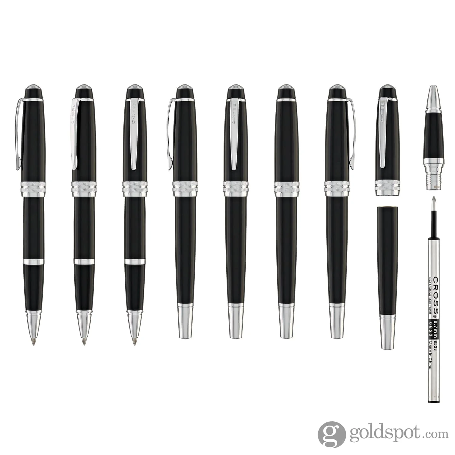 Cross Bailey Rollerball Pen in Black Lacquer - Image 8