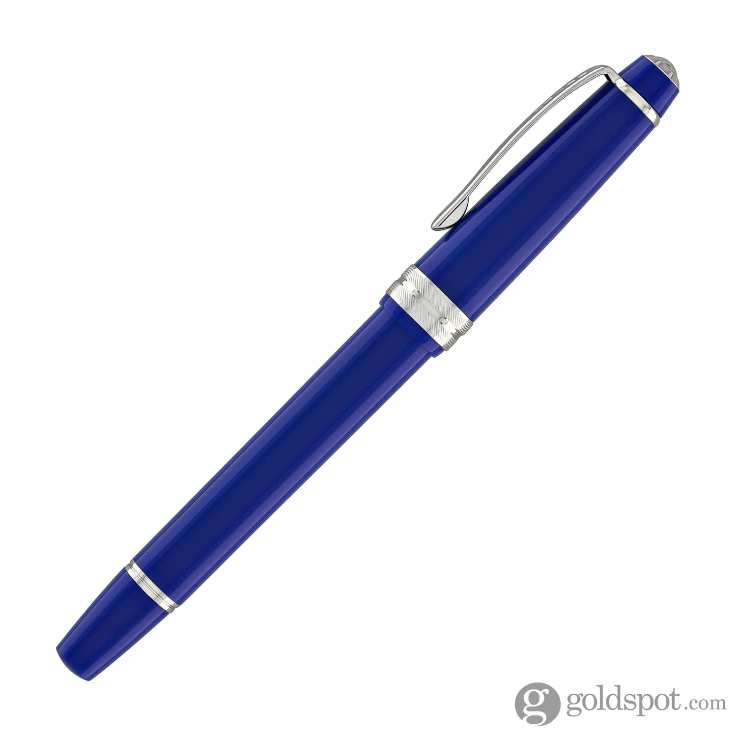 Cross Bailey Light Fountain Pen in Polished Blue Resin - Image 5