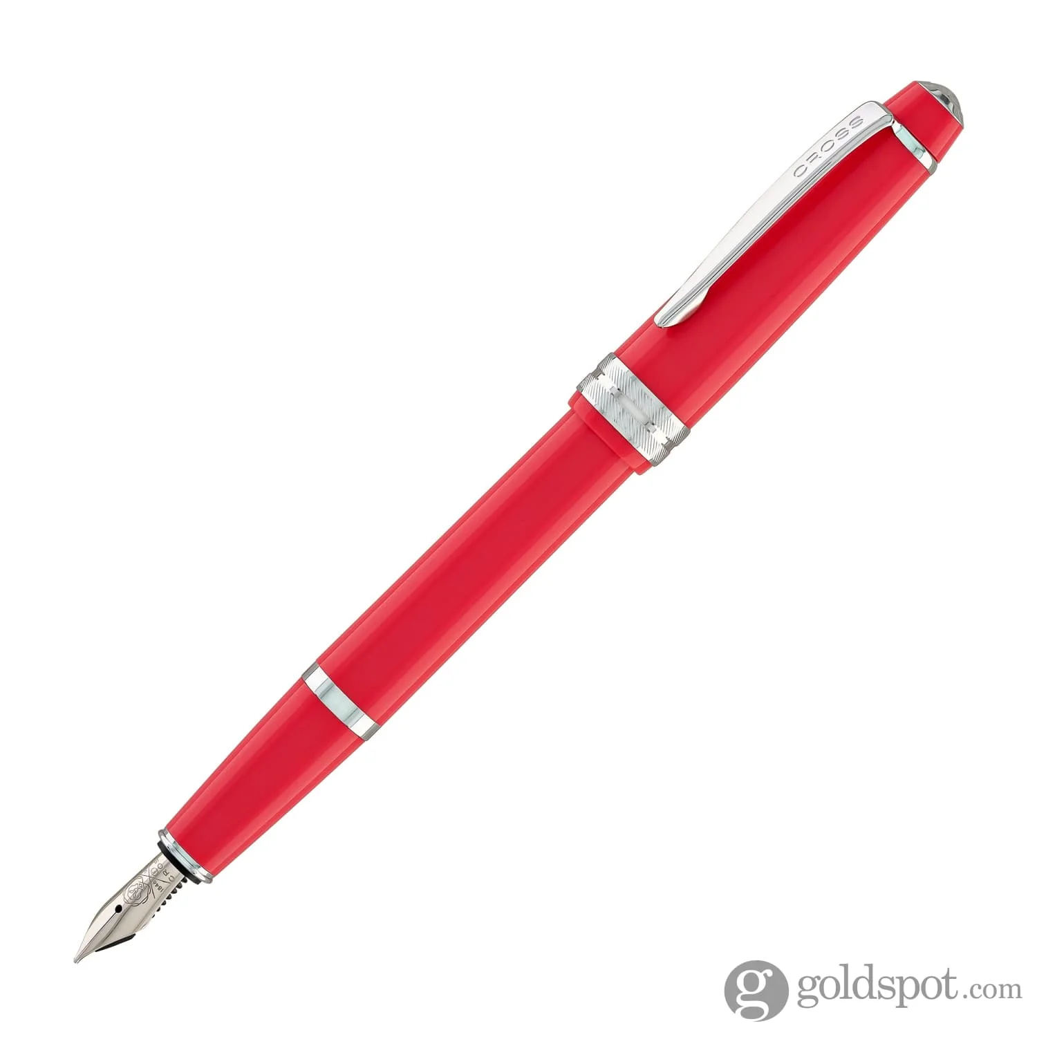 Cross Bailey Light Fountain Pen in Polished Coral Resin - Image 3