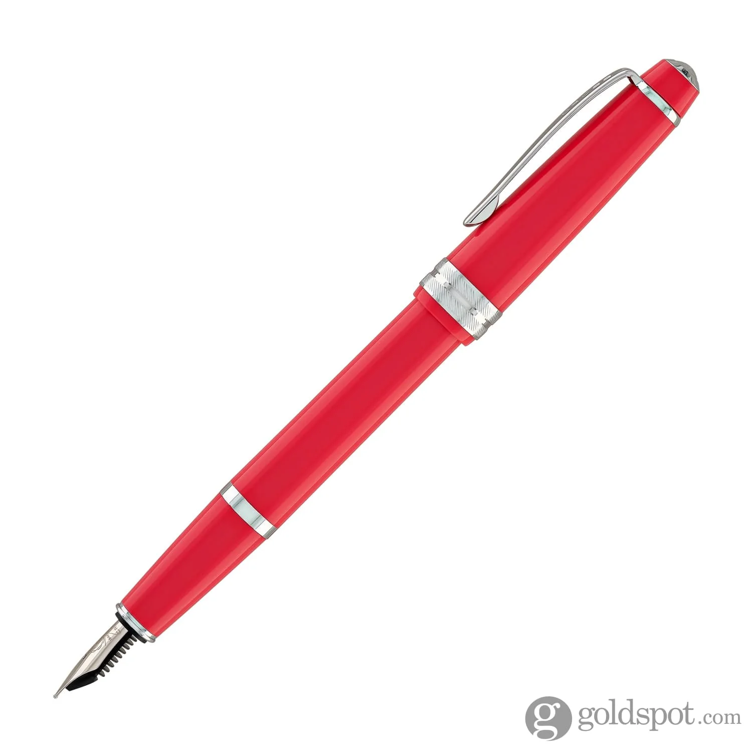 Cross Bailey Light Fountain Pen in Polished Coral Resin - Image 4