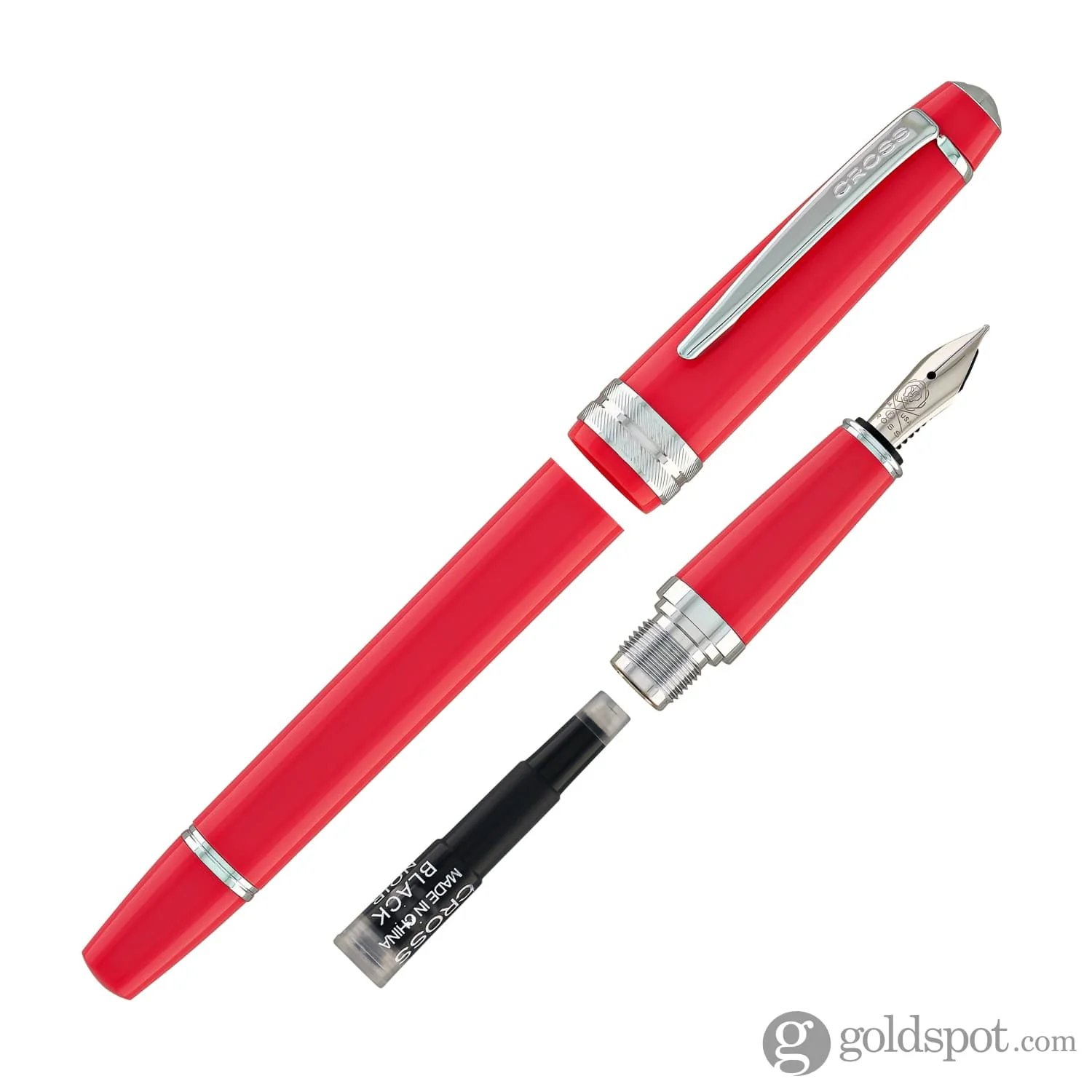 Cross Bailey Light Fountain Pen in Polished Coral Resin - Image 7