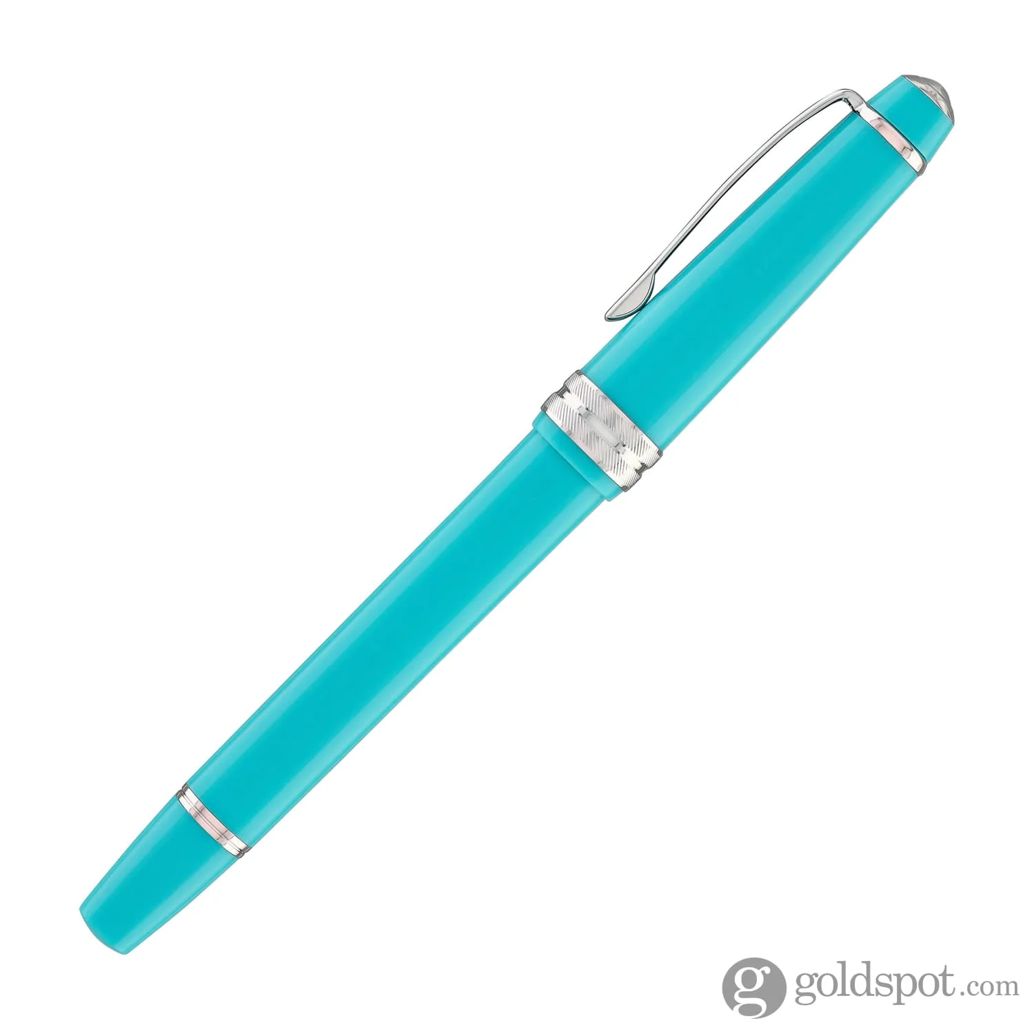 Cross Bailey Light Fountain Pen in Polished Teal Resin - Image 5