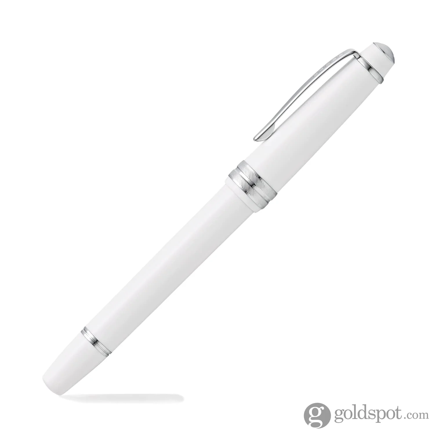 Cross Bailey Light Fountain Pen in Polished White Resin - Image 4