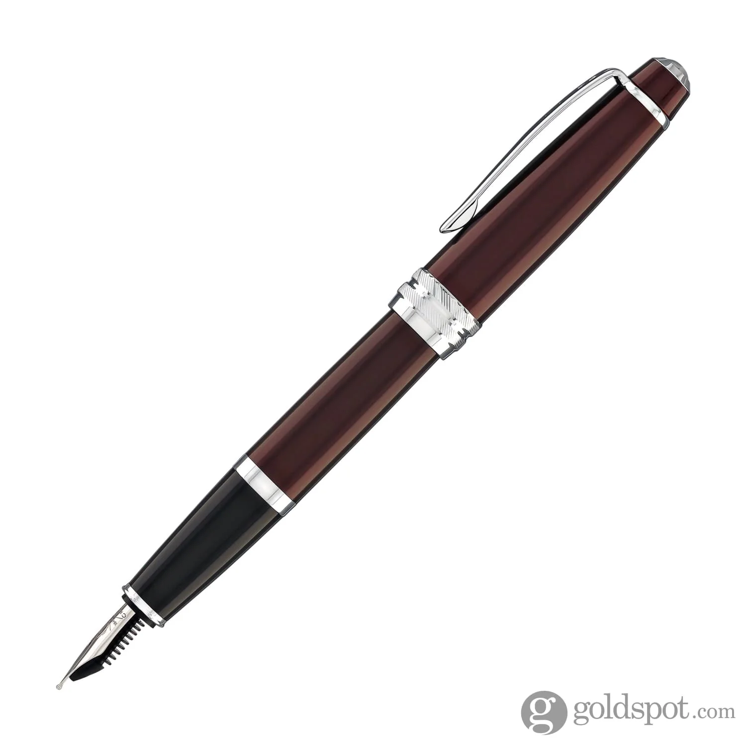 Cross Bailey Fountain Pen in Red Lacquer - Medium Point - Image 4