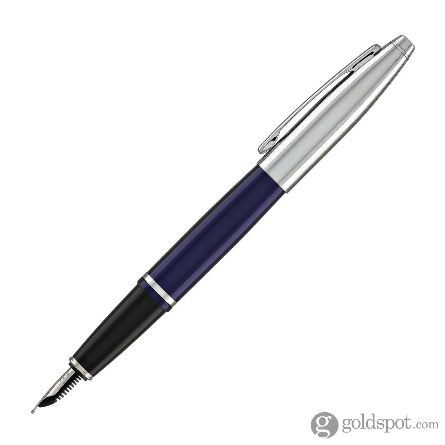 Cross Calais Fountain Pen in Blue Lacquer - Medium Point - Image 3