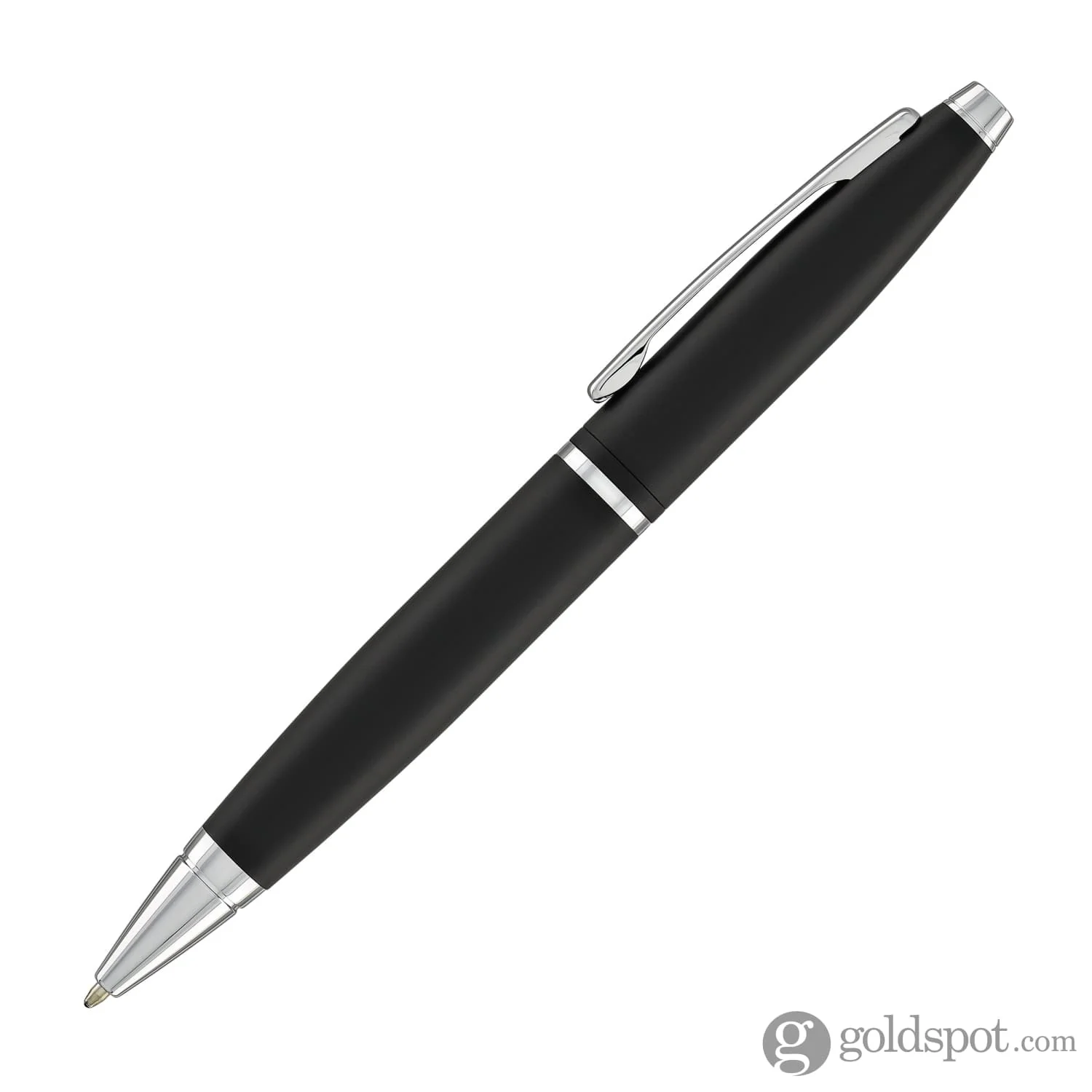 Cross Calais Ballpoint Pen in Matte Black with Chrome Trim - Image 3