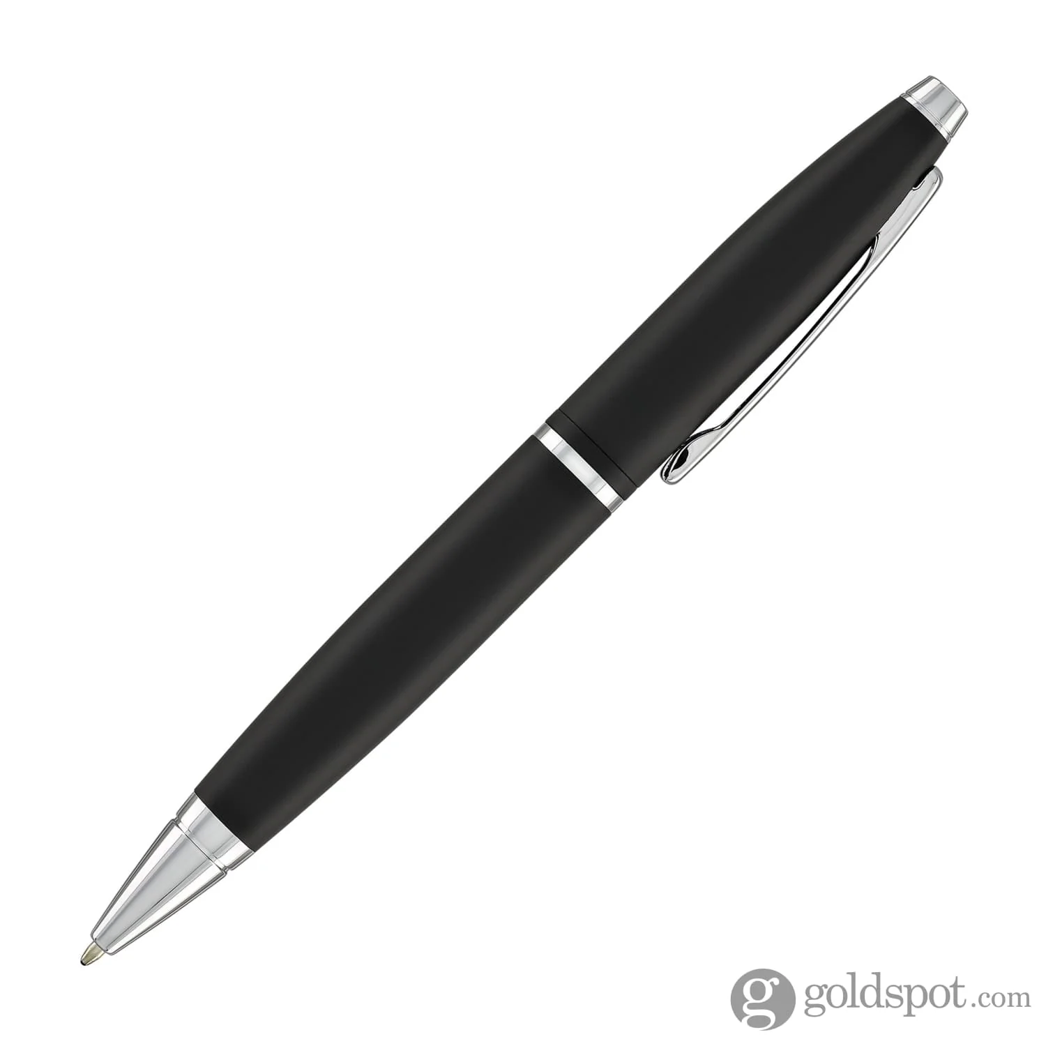Cross Calais Ballpoint Pen in Matte Black with Chrome Trim - Image 4