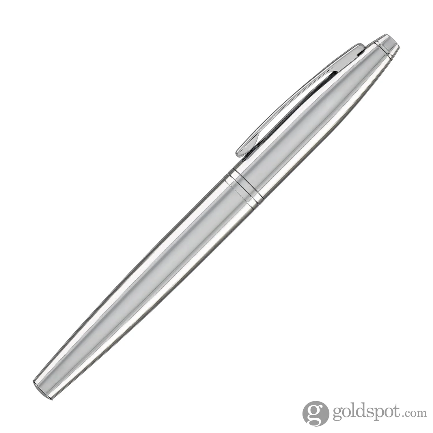 Cross Calais Fountain Pen in Polished Chrome - Medium Point - Image 5