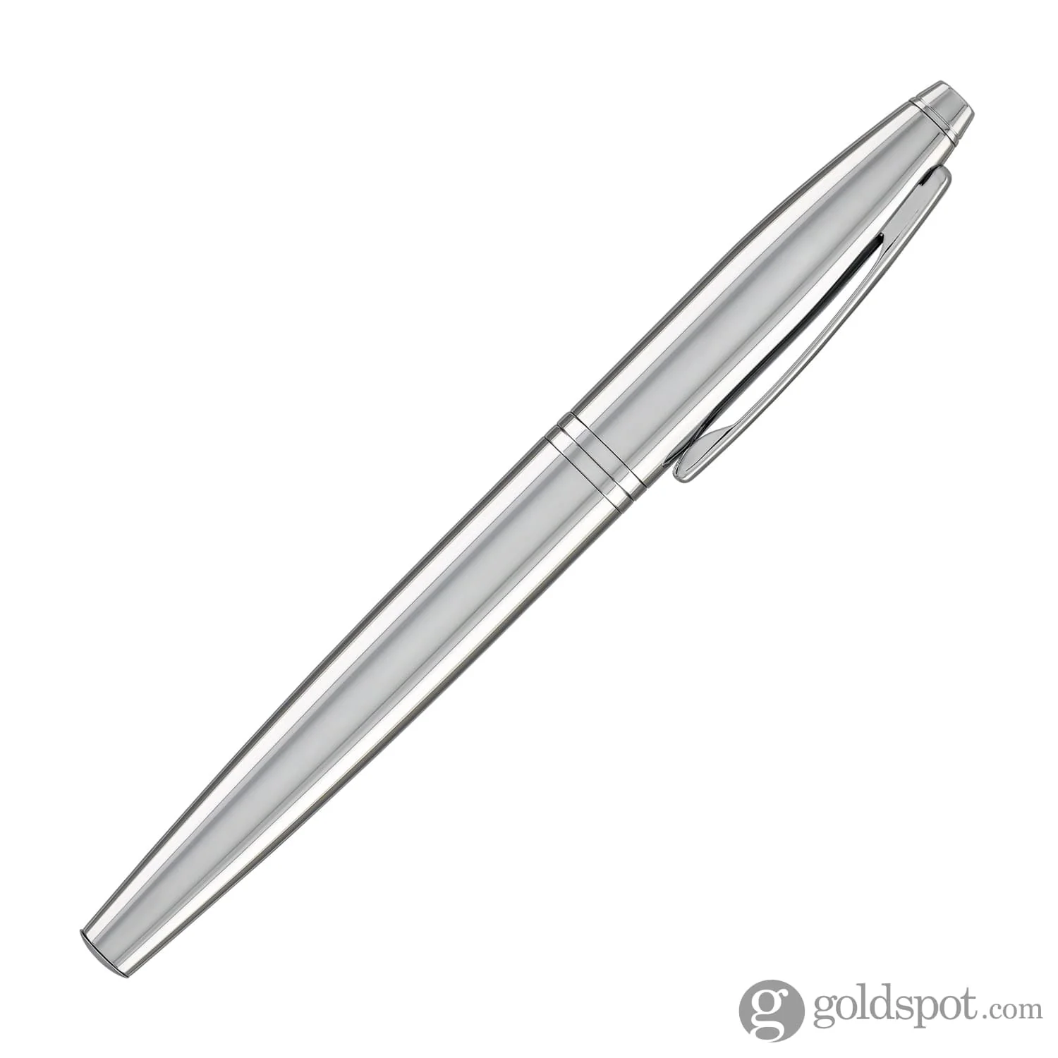 Cross Calais Fountain Pen in Polished Chrome - Medium Point - Image 6