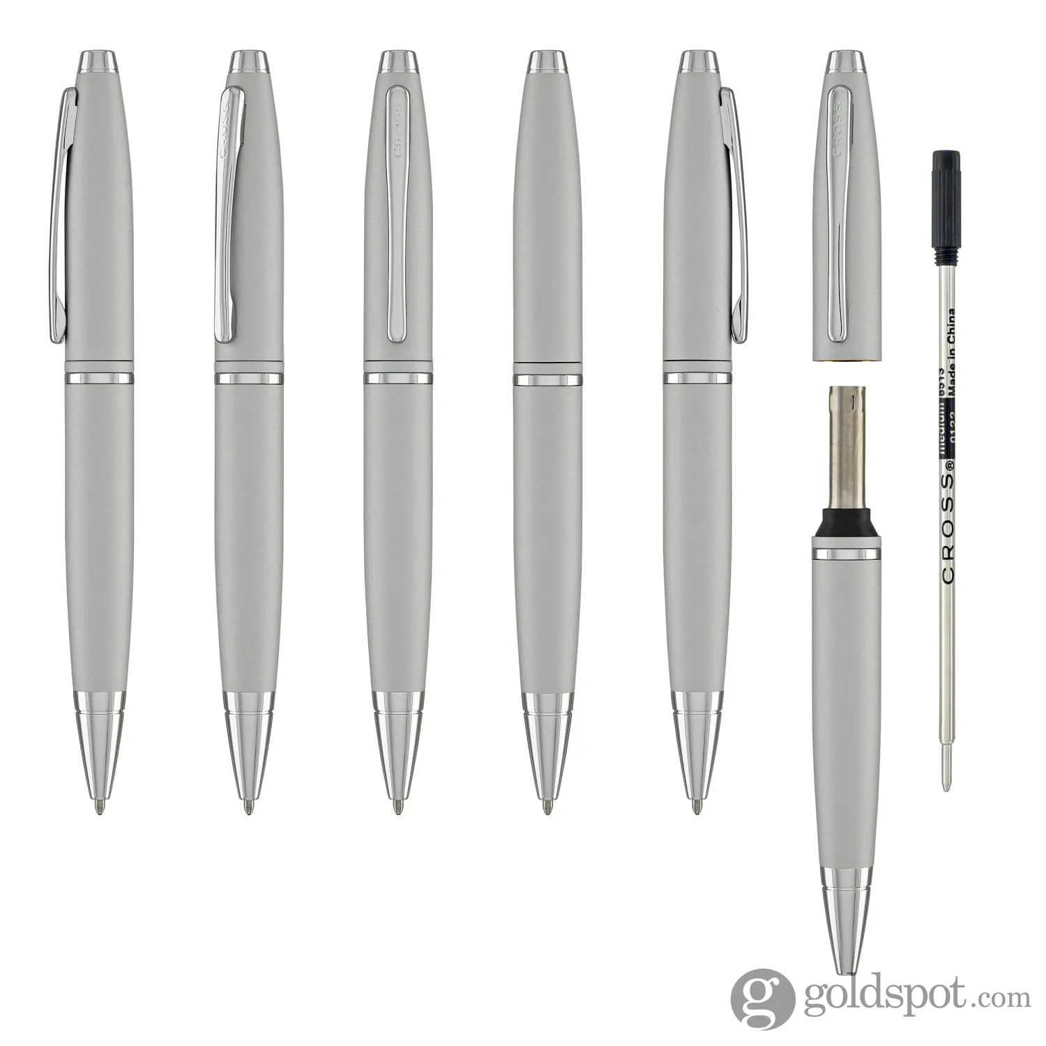 Cross Calais Ballpoint Pen in Satin Chrome - Image 6