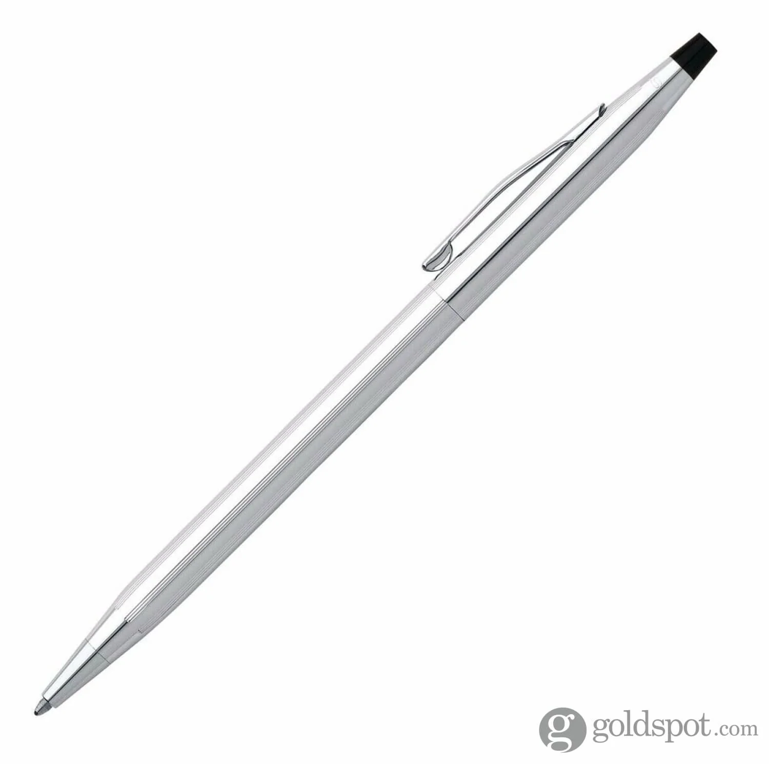 Cross Classic Century Ballpoint Pen in Lustrous Chrome with Black Journal - Image 4