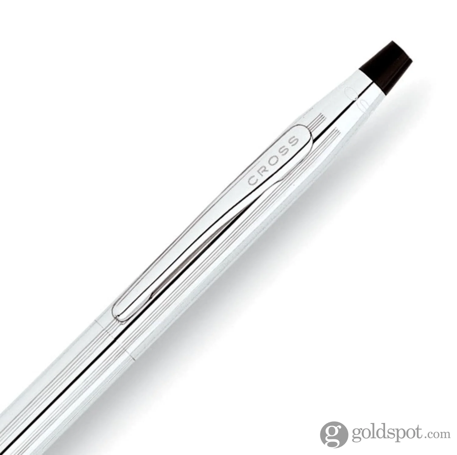 Cross Classic Century Ballpoint Pen in Lustrous Chrome with Black Journal - Image 5
