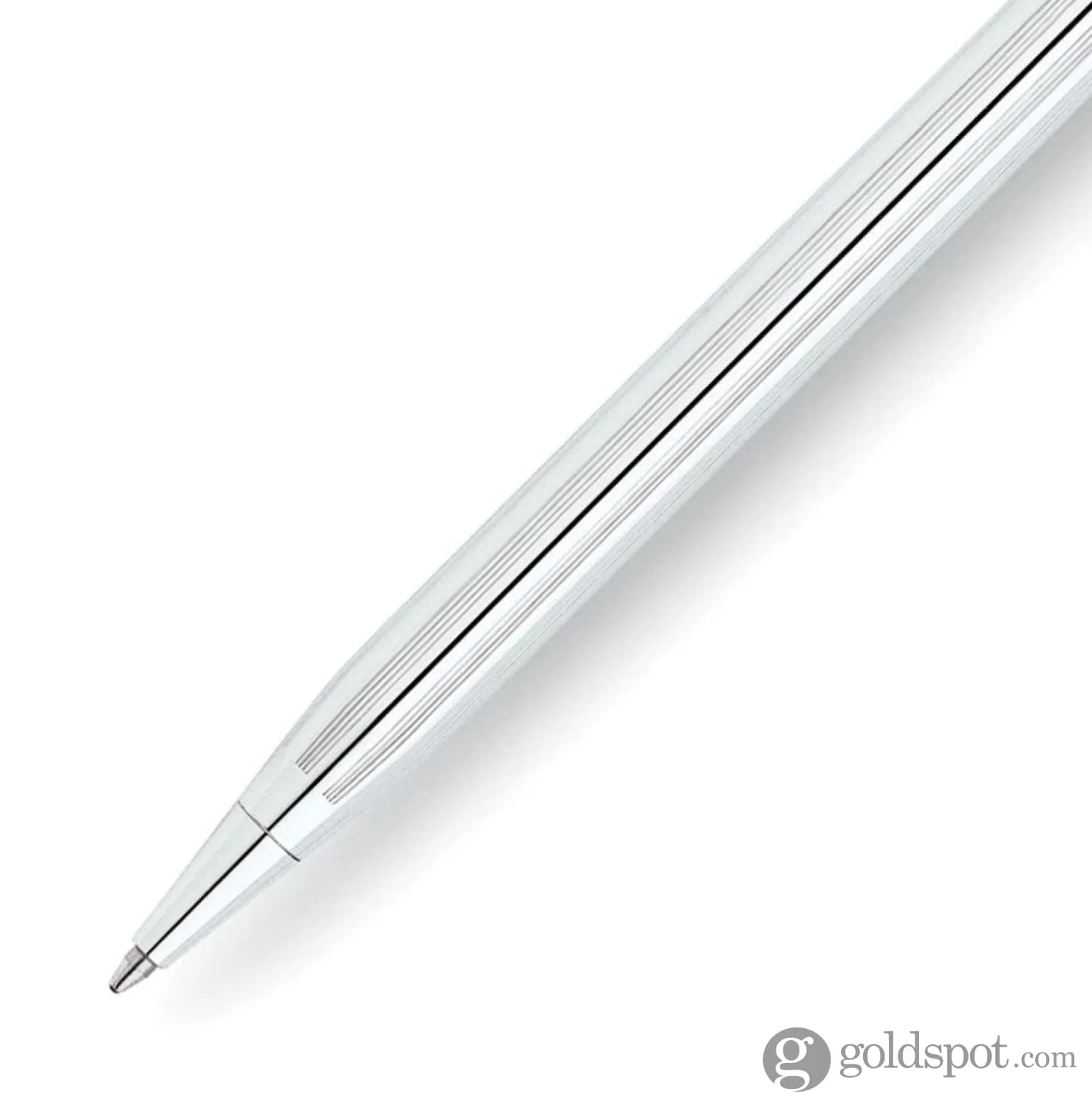 Cross Classic Century Ballpoint Pen in Lustrous Chrome with Black Journal - Image 6