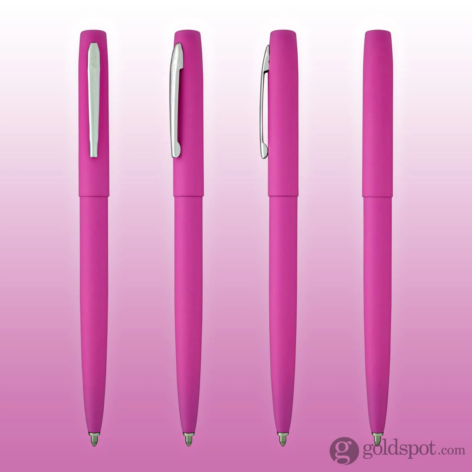 Fisher Space Pen Cap-O-Matic Ballpoint Pen in Powder Coated Matte Pink - Image 5