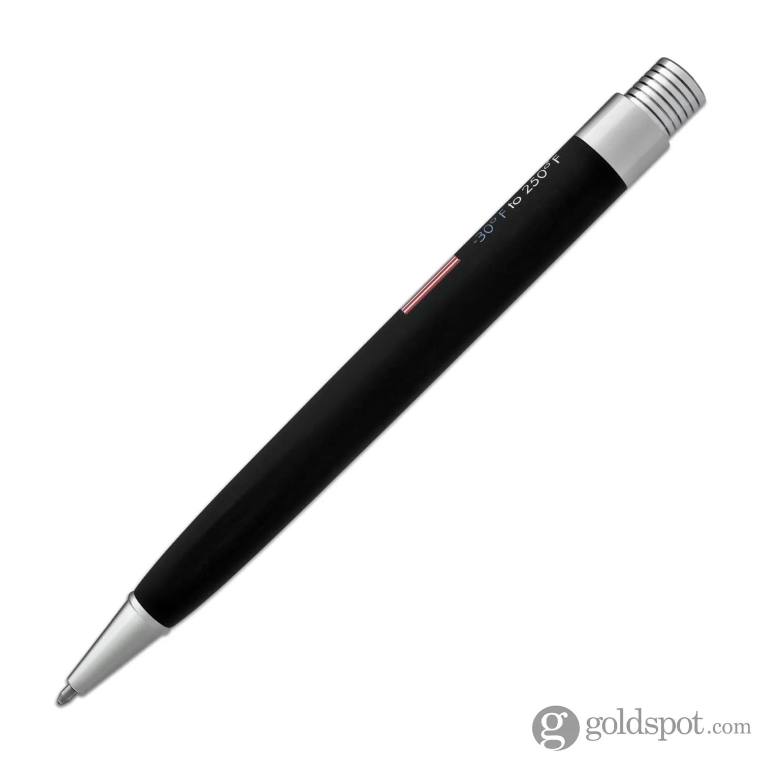 Fisher Space Zero Gravity Ballpoint Pen with American Flag Imprint in Black Rubber Finish - Image 4