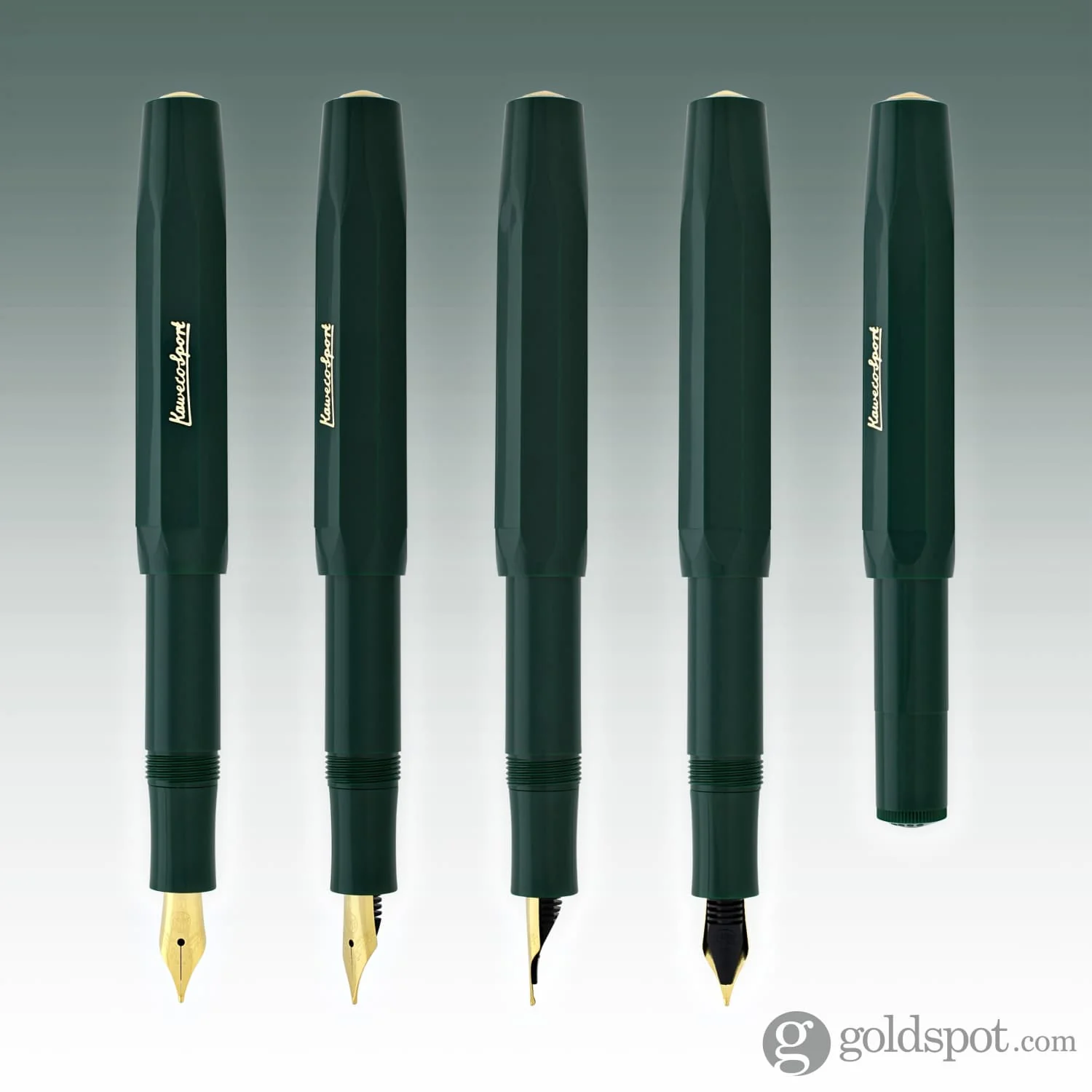 Kaweco Classic Sport Fountain Pen in Green - Image 6