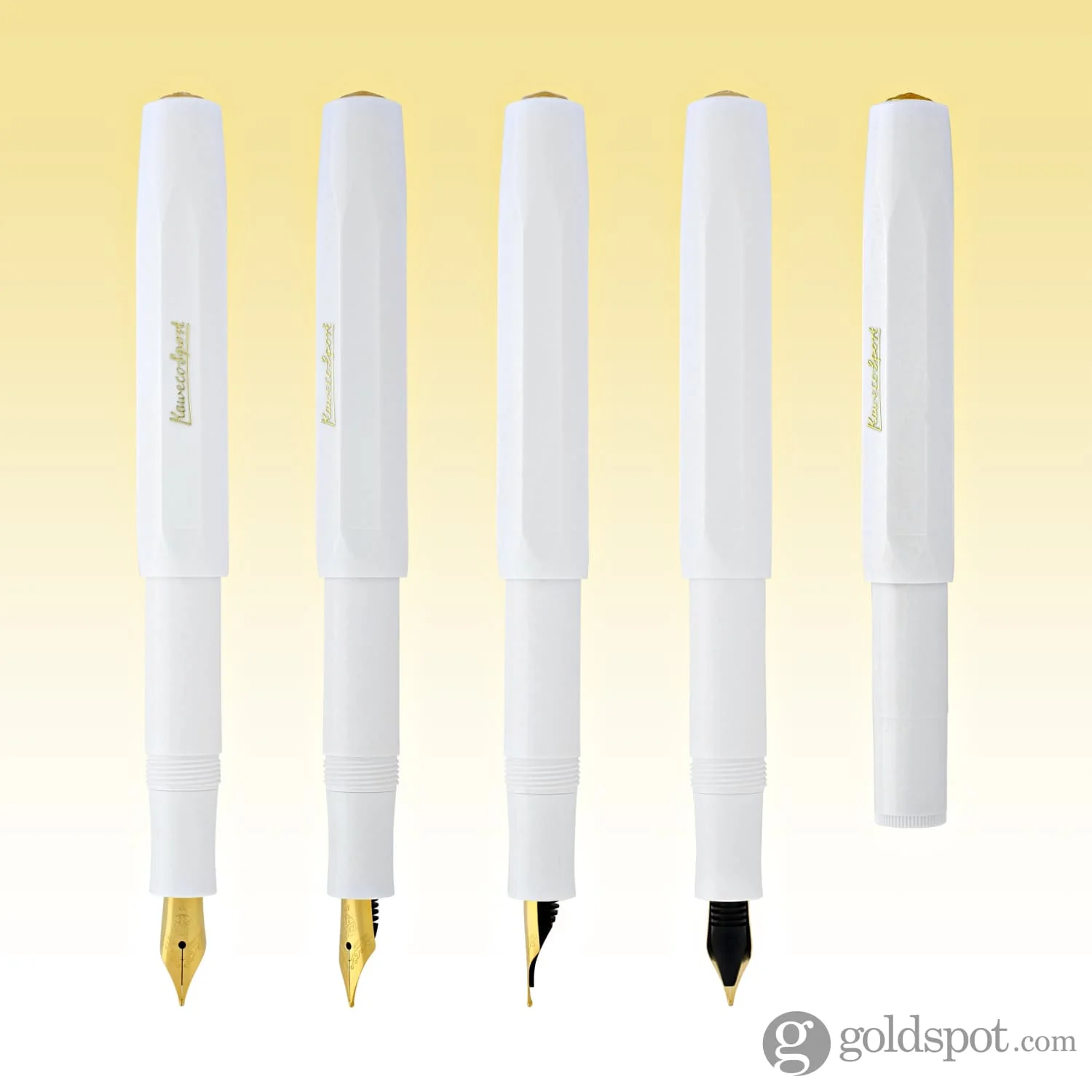 Kaweco Classic Sport Fountain Pen in White - Image 6