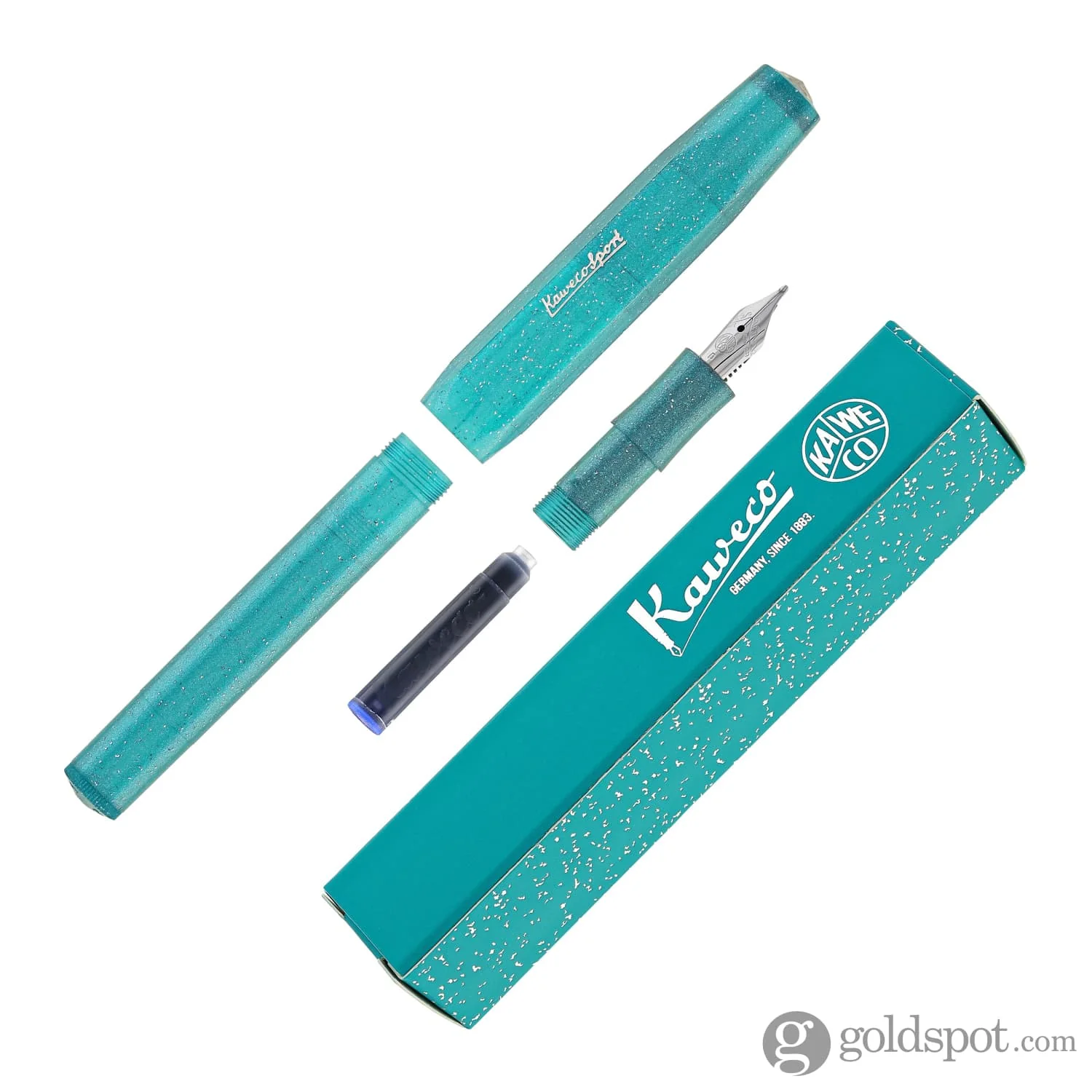 Kaweco Skyline Sport Fountain Pen in Sea Spray 2025 Limited Edition - Image 7