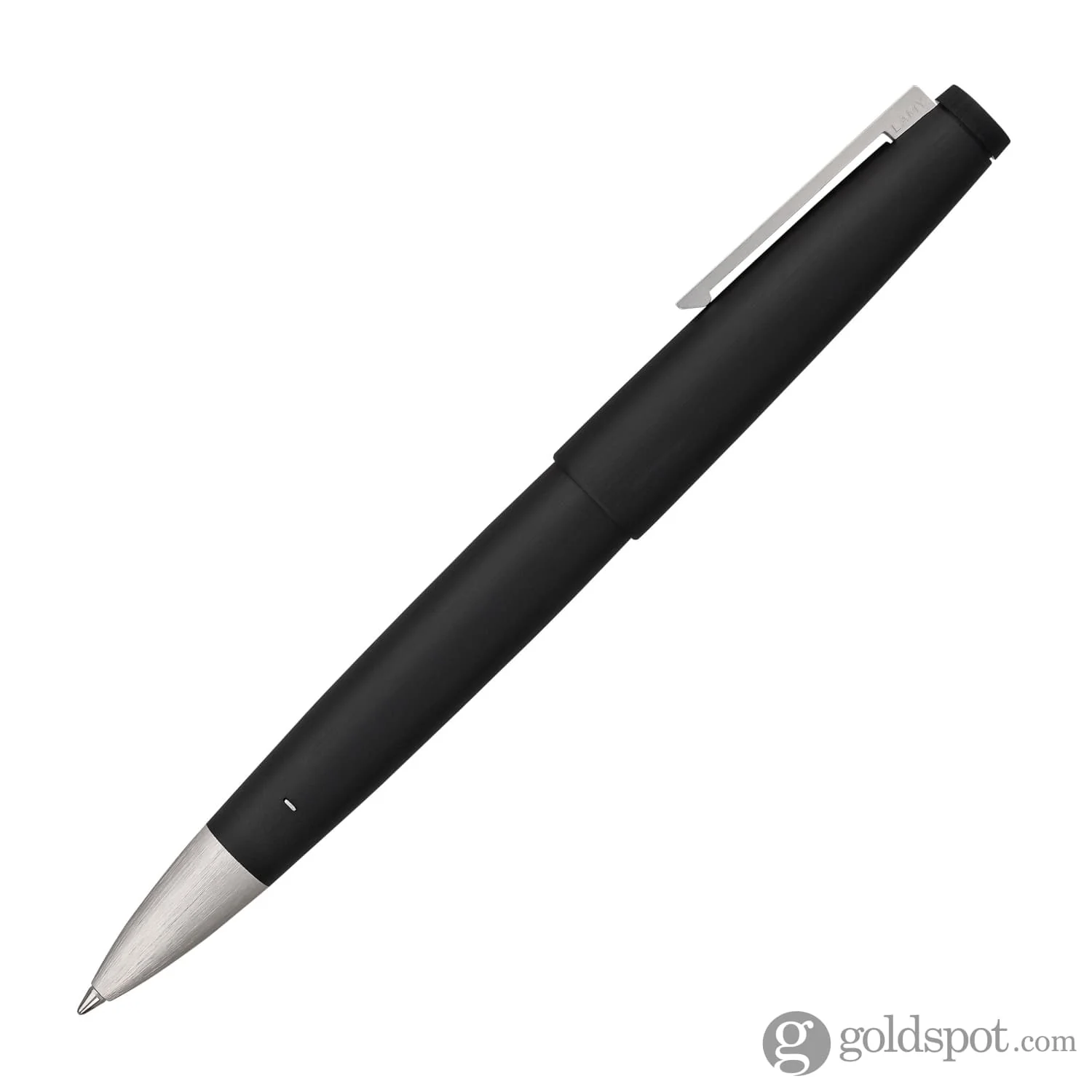 Lamy 2000 Rollerball Pen in Black with Stainless Steel Trim - Image 3