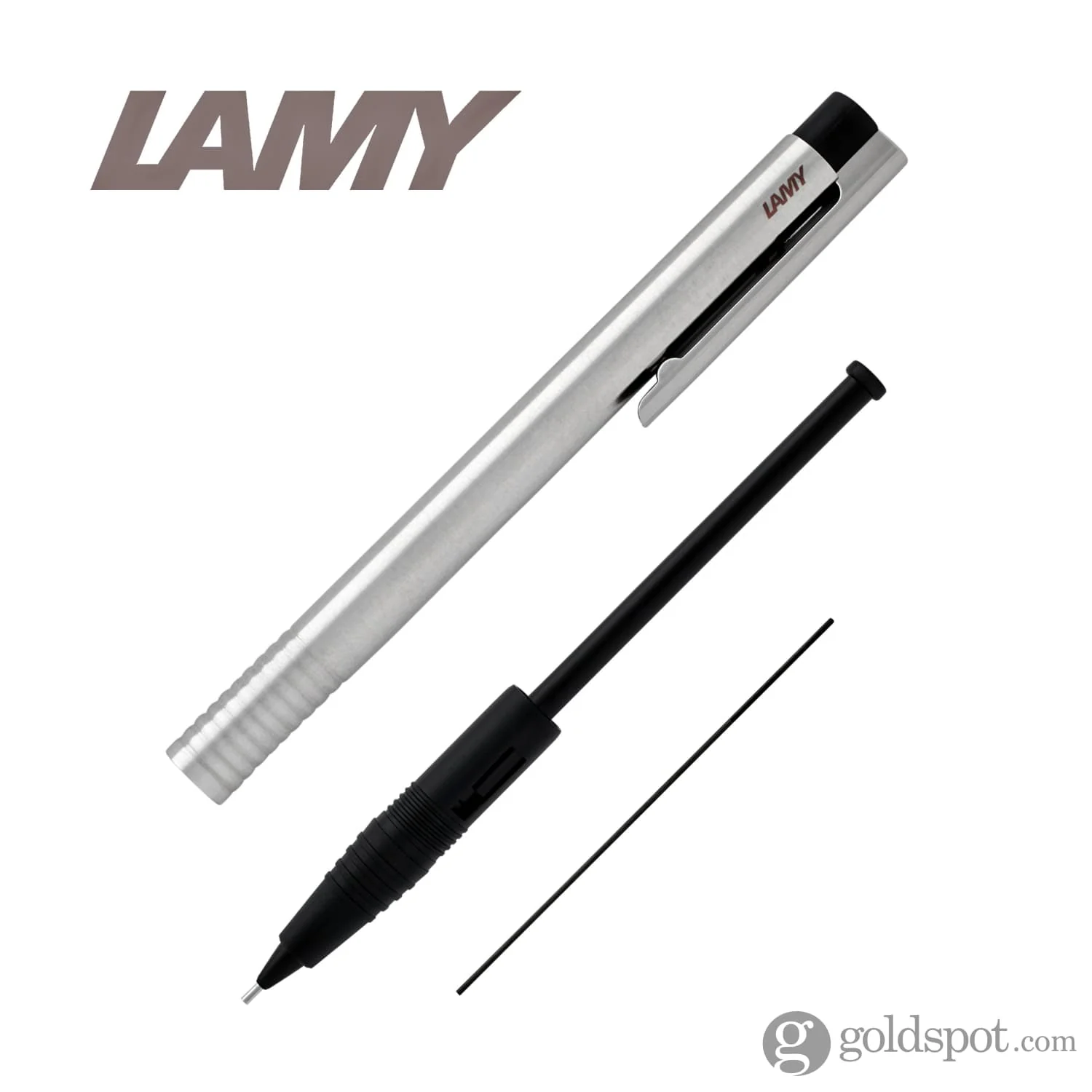 Lamy Logo Mechanical Pencil in Stainless Steel - 0.5mm - Image 4