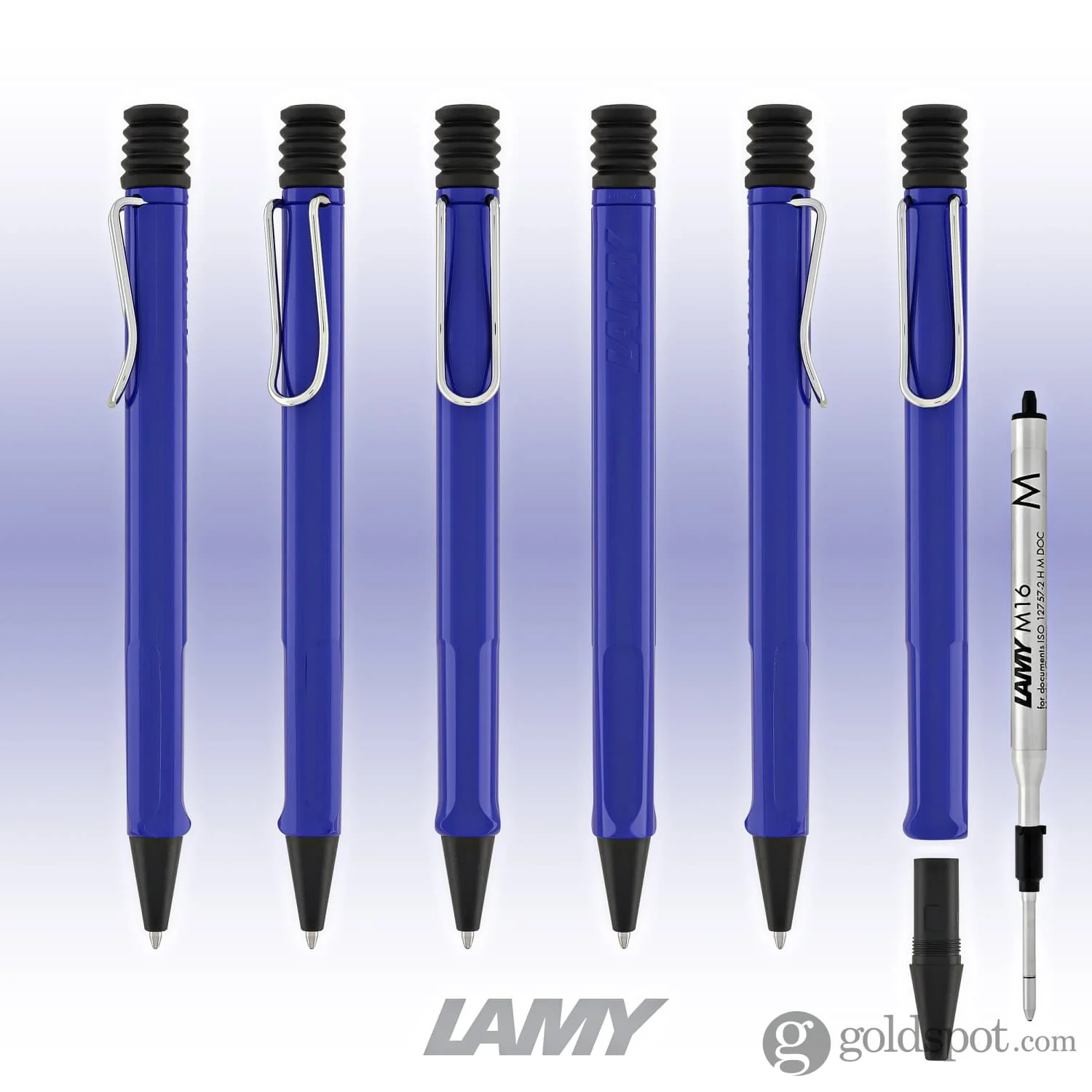 Lamy Safari Ballpoint Pen in Blue - Image 7
