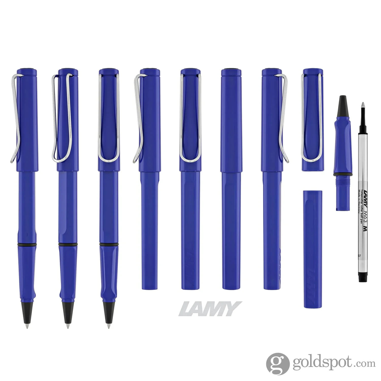 Lamy Safari Rollerball Pen in Blue - Image 8