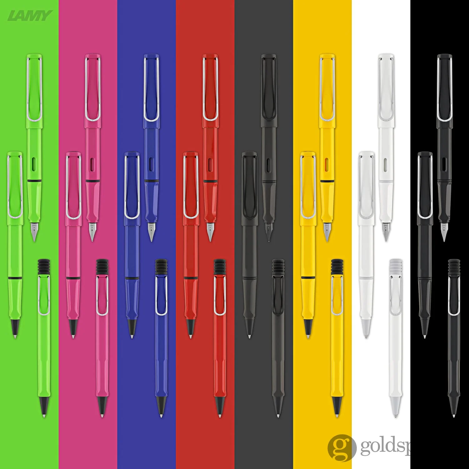 Lamy Safari Rollerball Pen in Yellow - Image 10