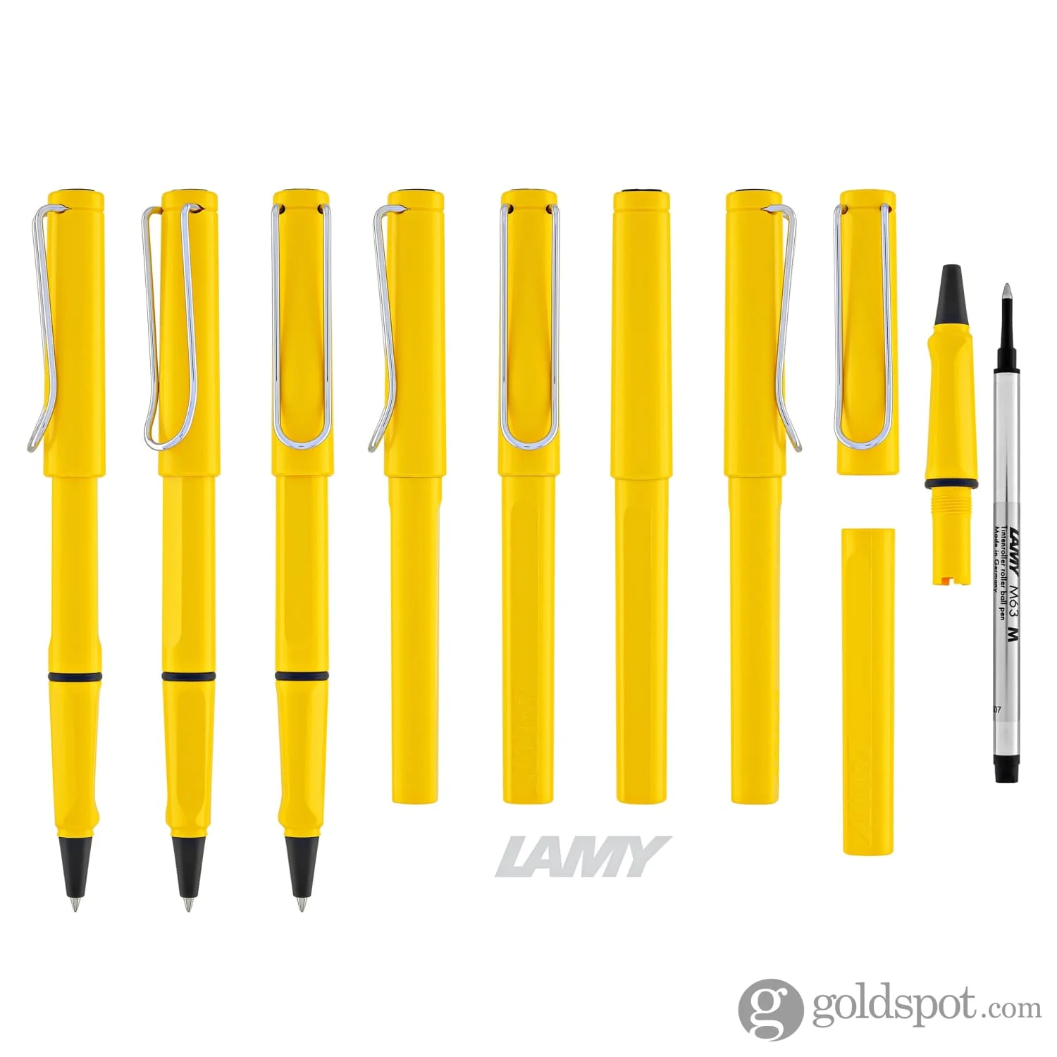 Lamy Safari Rollerball Pen in Yellow - Image 8
