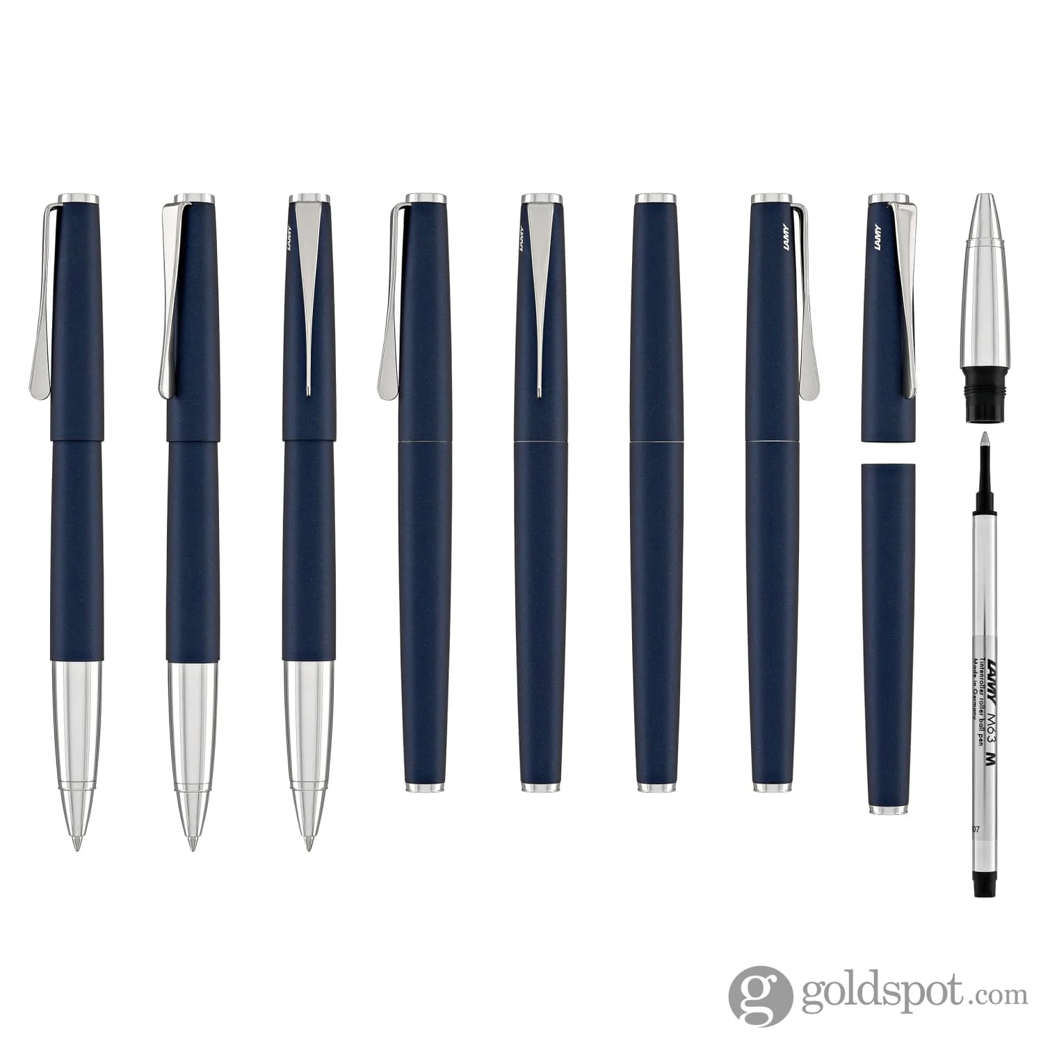Lamy Studio Rollerball Pen in Imperial Blue - Image 8