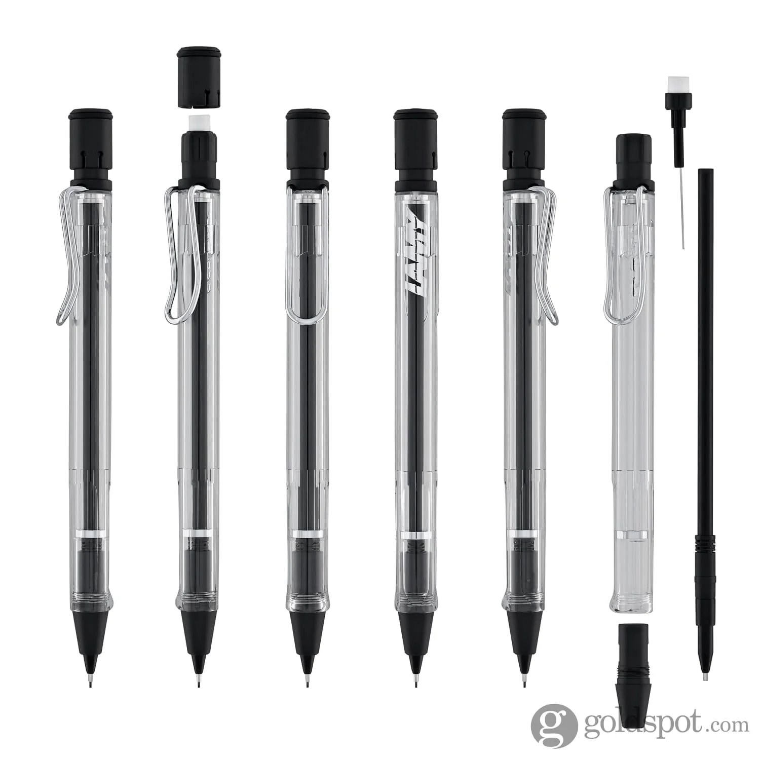 Lamy Vista Mechanical Pencil in Clear Demonstrator - 0.5mm - Image 6