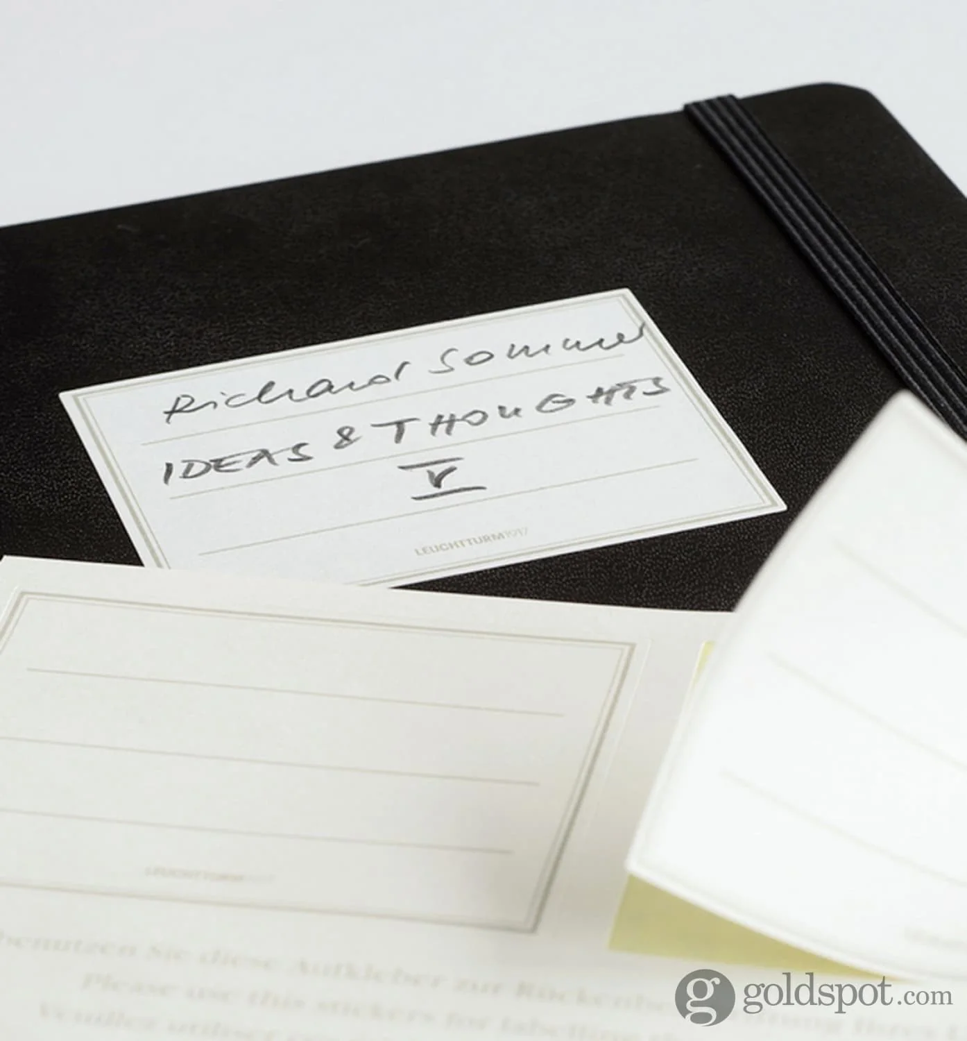 Leuchtturm 1917 Hardcover Dot Grid Notebook in Army Green - A5 - Image 3