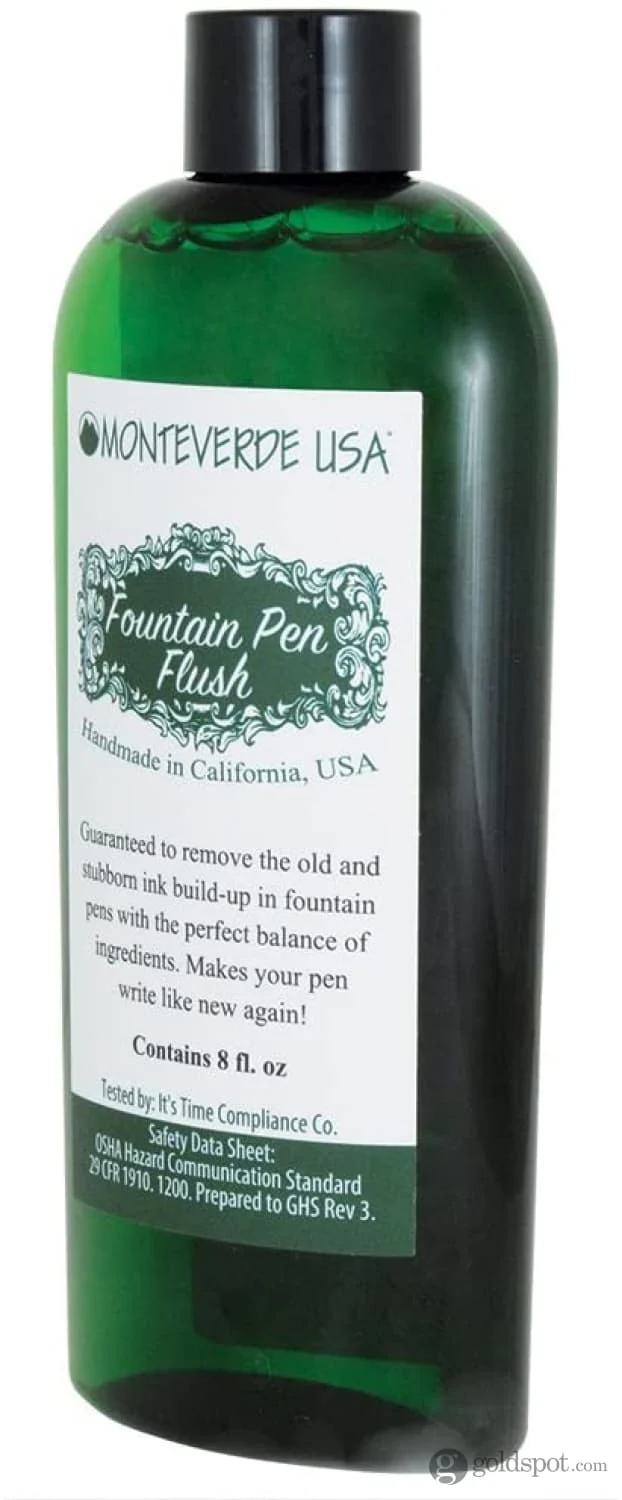 Monteverde Fountain Pen Flush to Clean Stubborn Build-Up - 8 oz - Image 3