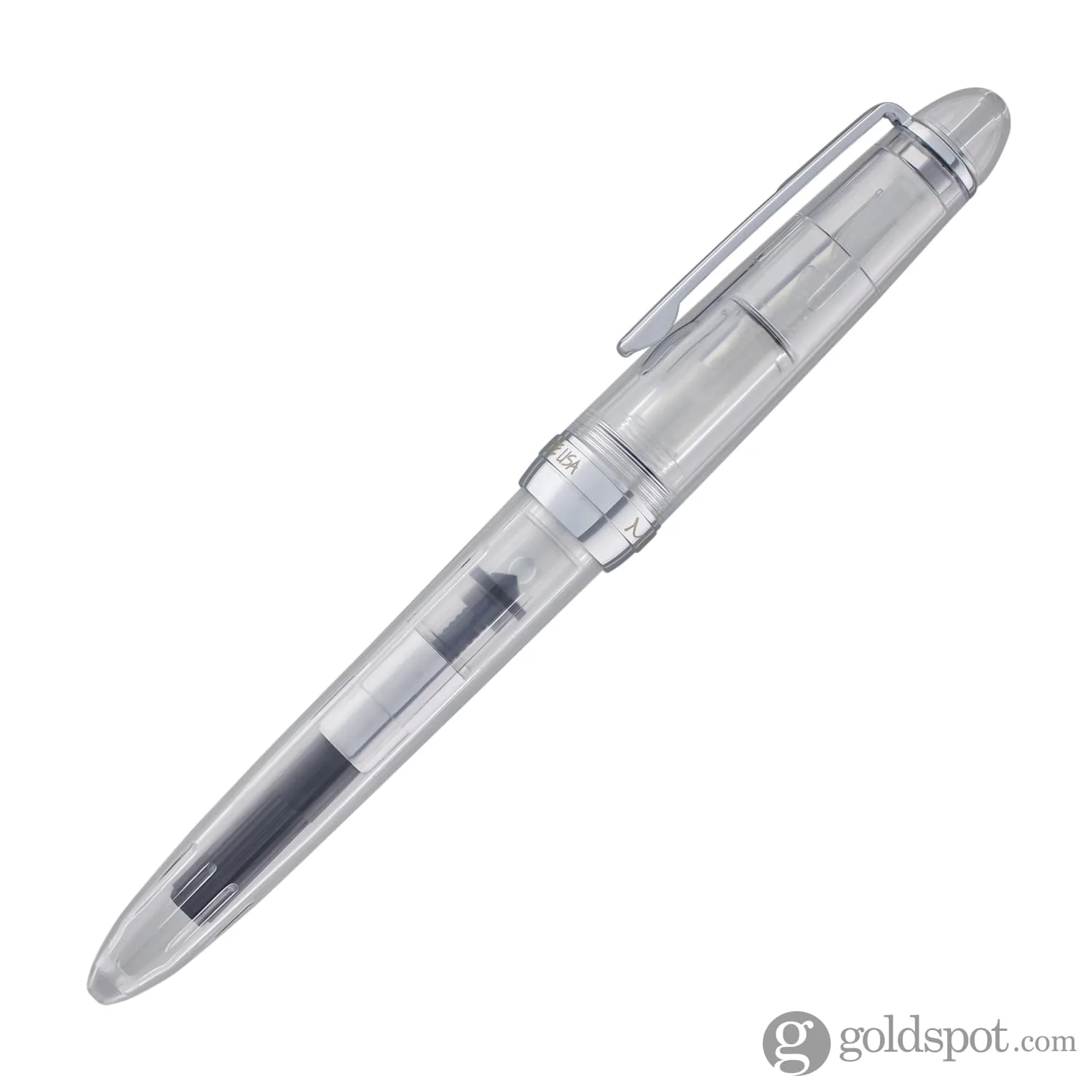 Monteverde Monza Fountain Pen in Crystal Clear - Fine, Medium and Omniflex Nibs - Pack of 3 - Image 7