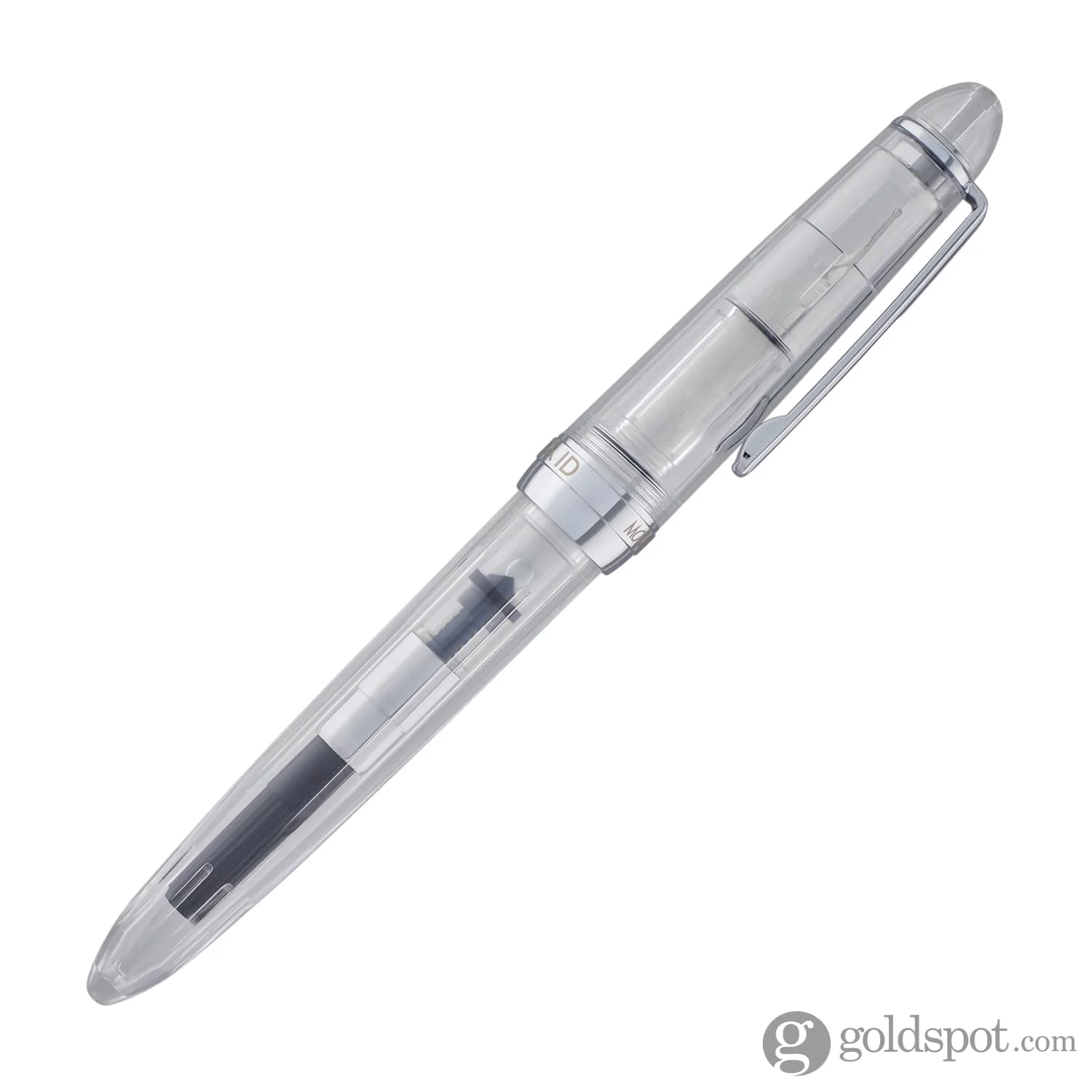 Monteverde Monza Fountain Pen in Crystal Clear - Fine, Medium and Omniflex Nibs - Pack of 3 - Image 8