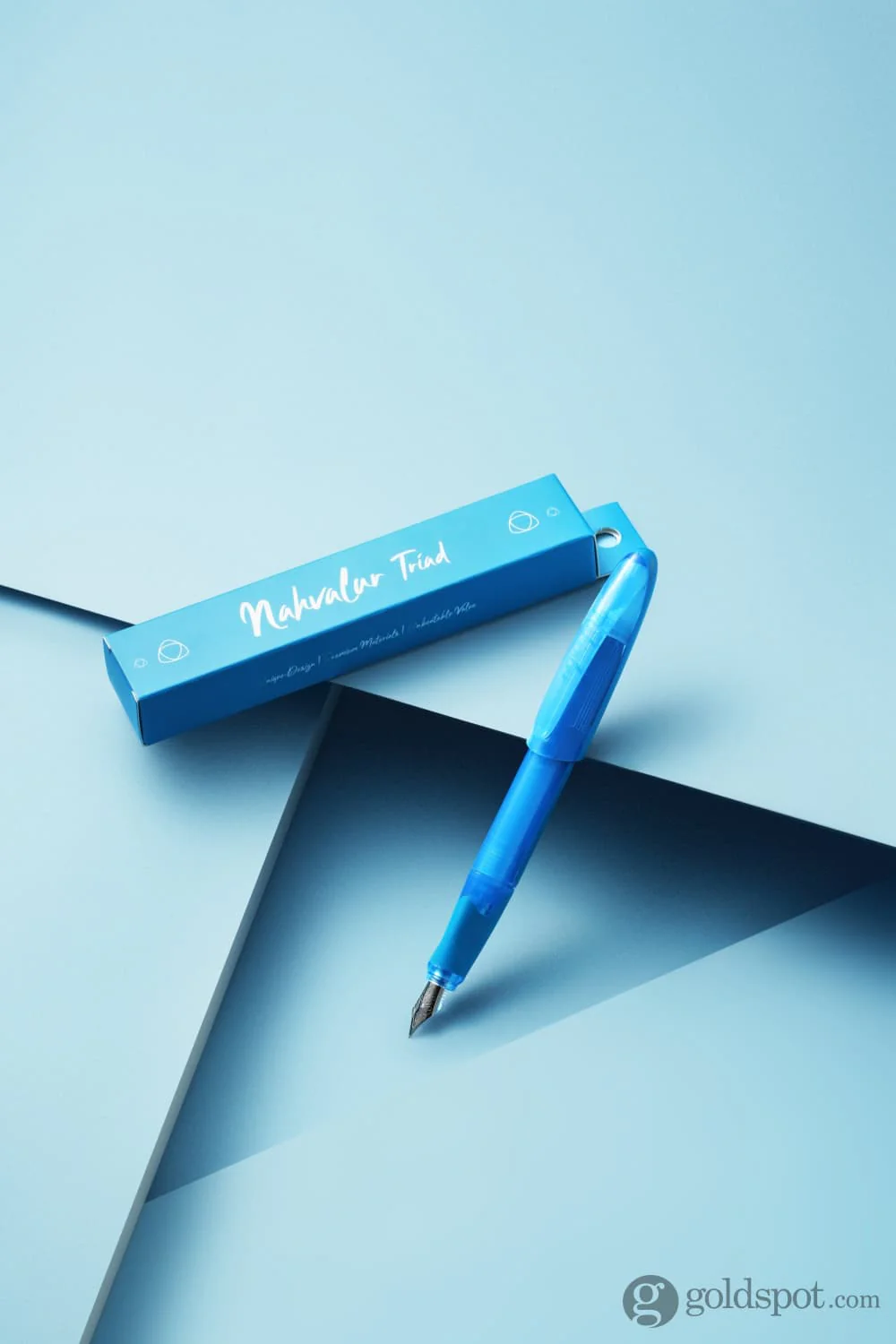 Nahvalur Triad Collection Fountain Pen in Blue - Image 10