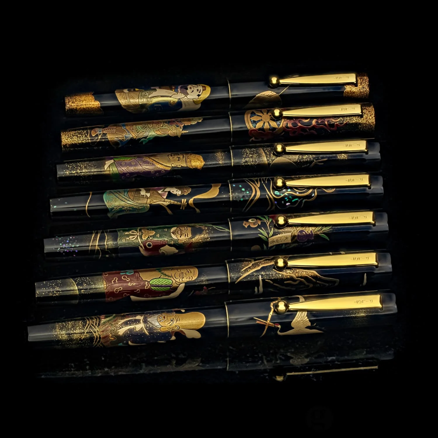 Namiki Yukari 100th Anniversary Fountain Pen in Seven Gods Daikoku-ten - 18K Gold Medium Point - Image 10