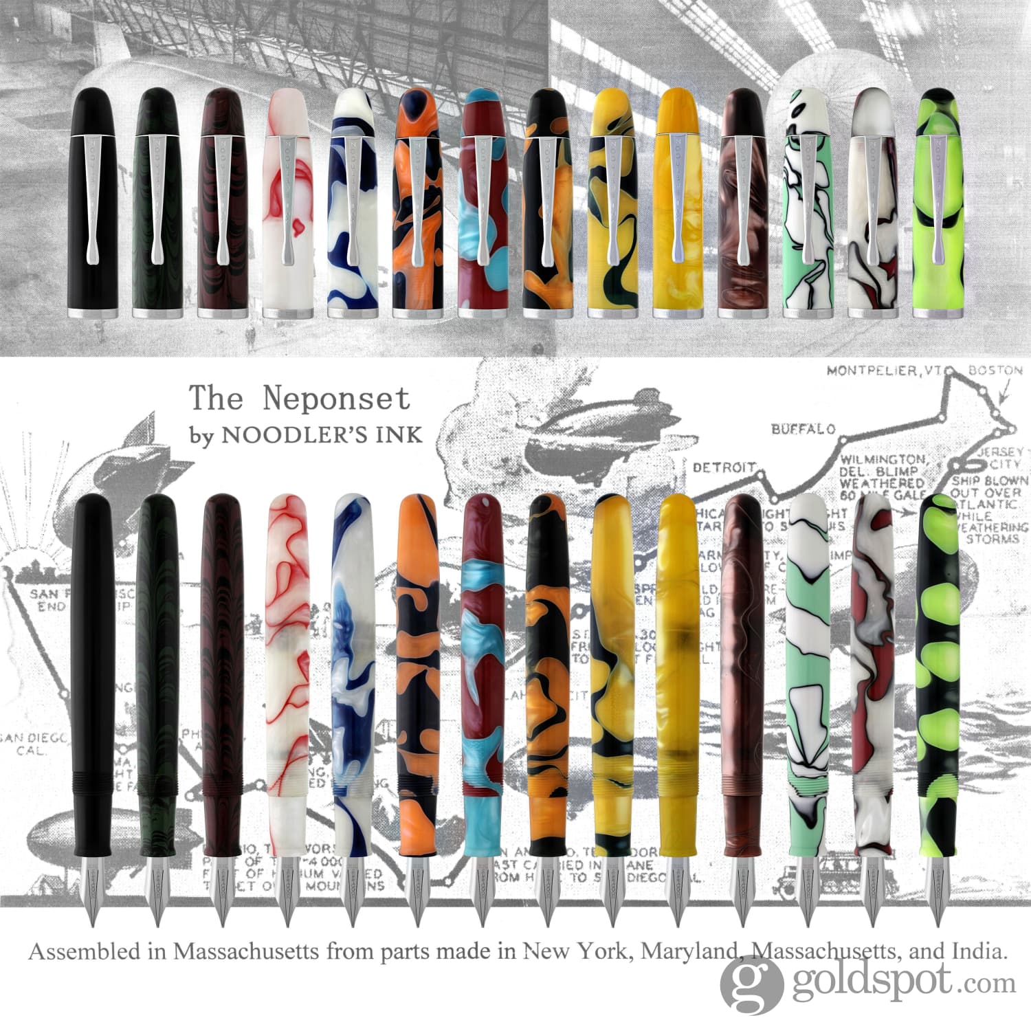 Noodler's Neponset Fountain Pen in Black - Music Nib - Image 5