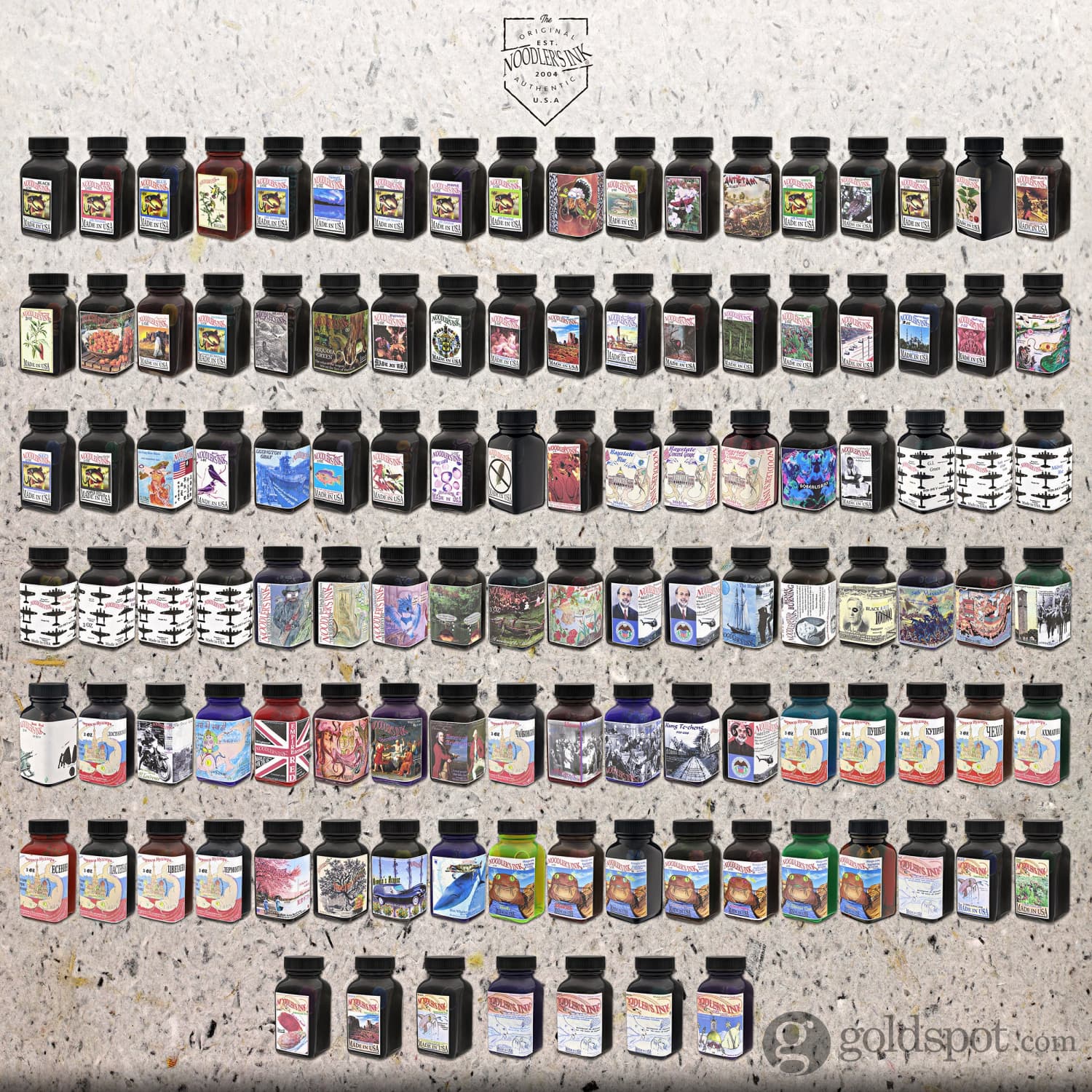 Noodler's Lightning Blue Fountain Pen Ink - 3oz Bottle - Image 5