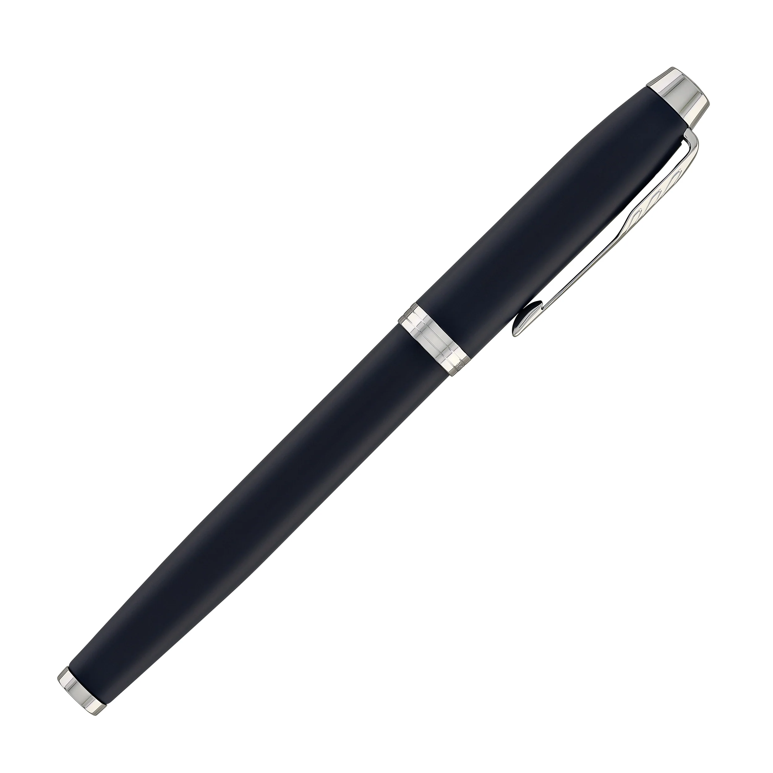 Parker IM Fountain Pen in Blue with Chrome Trim - Medium Point - Image 6