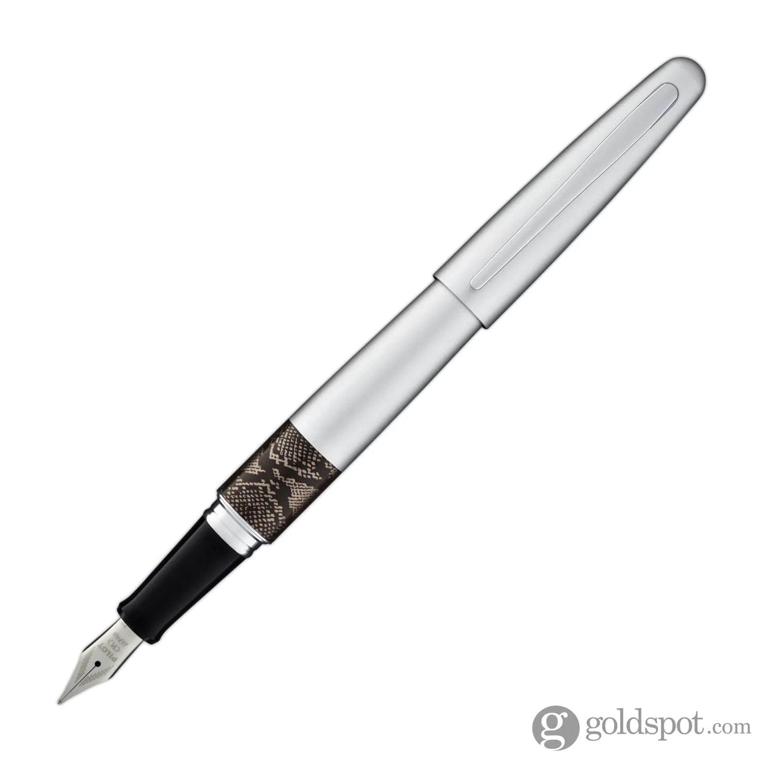 Pilot Metropolitan Animal Fountain Pen in Python Matte Silver - Image 12