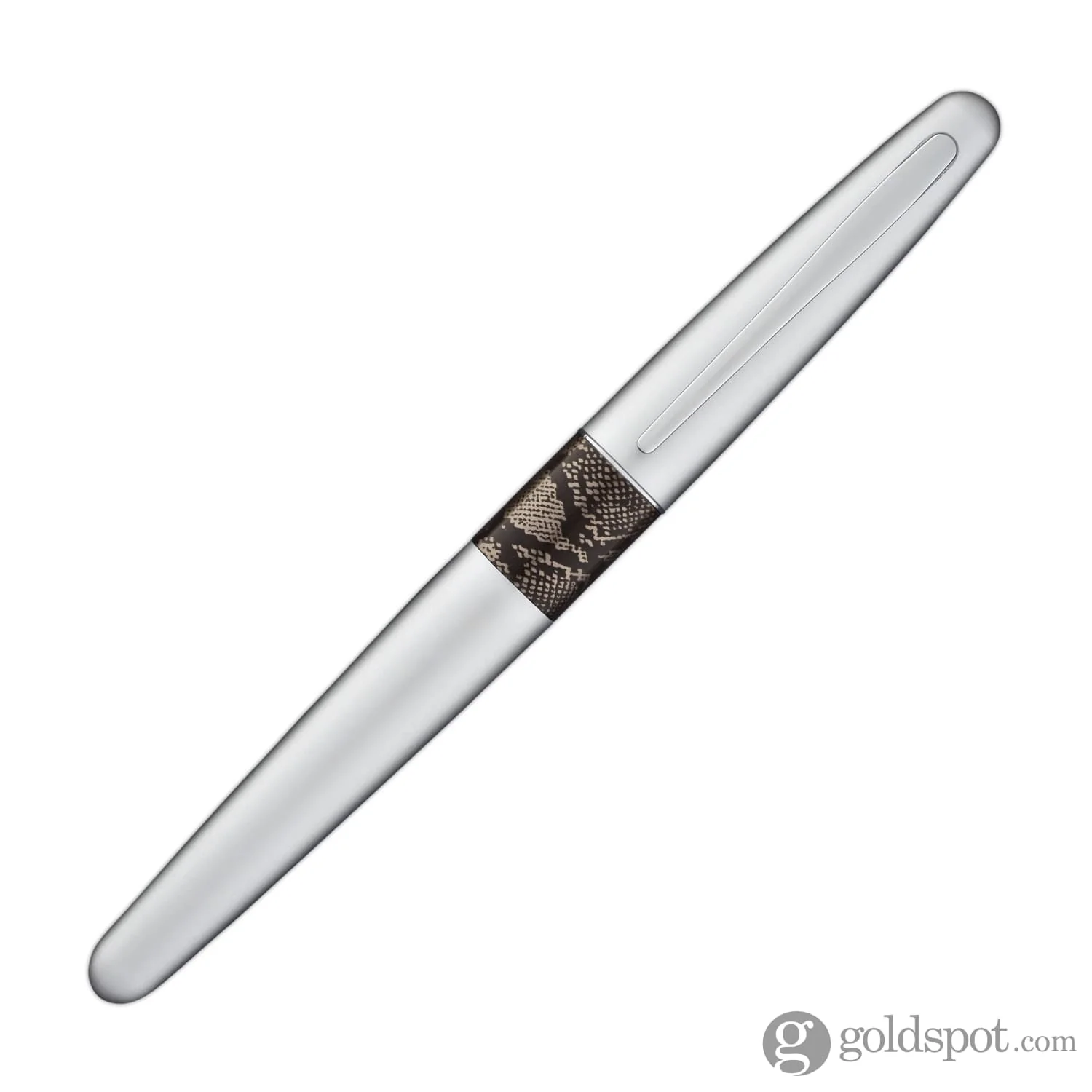 Pilot Metropolitan Animal Fountain Pen in Python Matte Silver - Image 4