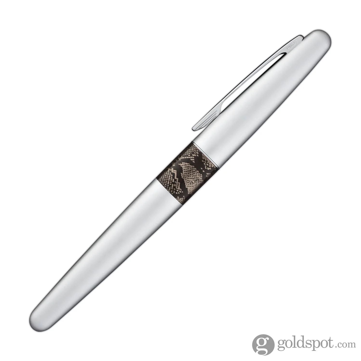Pilot Metropolitan Animal Fountain Pen in Python Matte Silver - Image 5