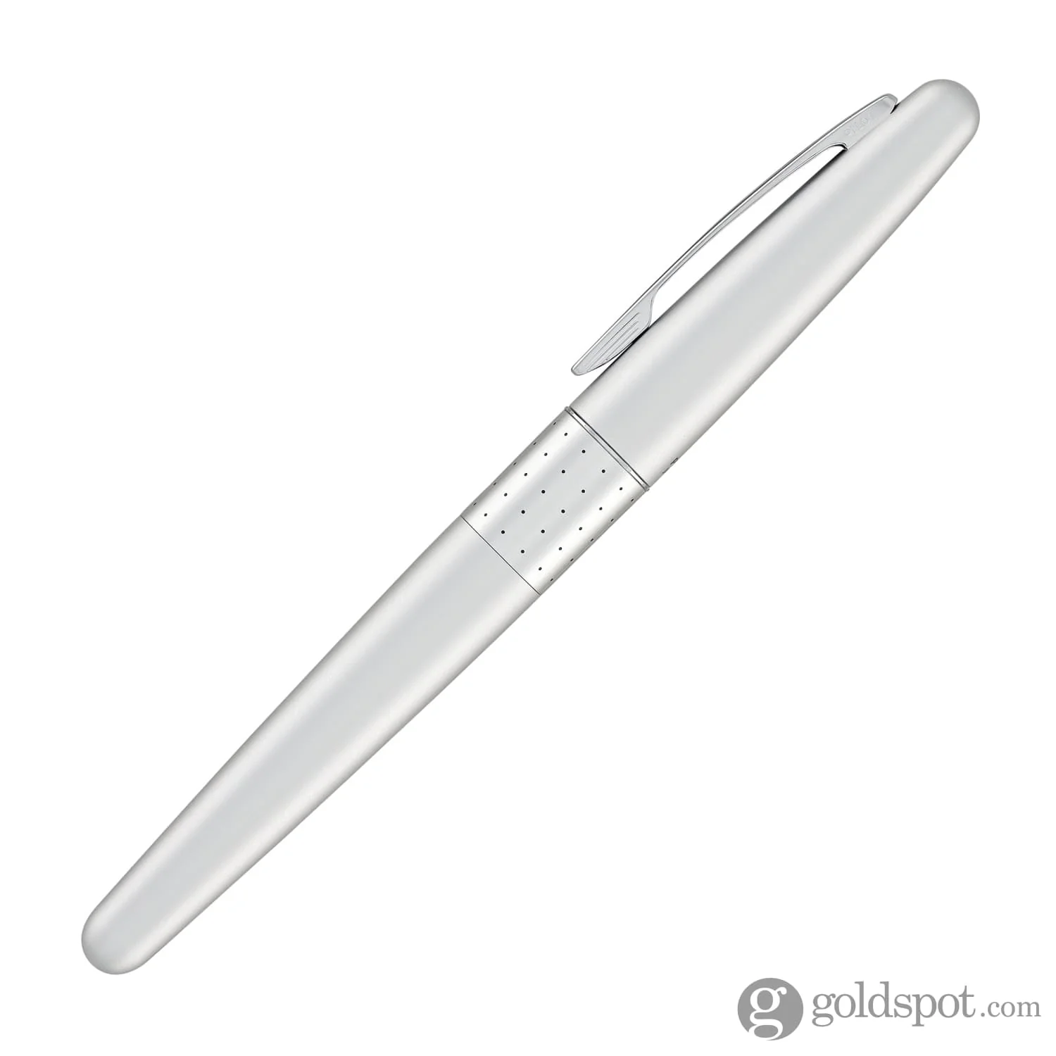 Pilot Metropolitan Fountain Pen in Silver with Dot Pattern - Medium Point - Image 5