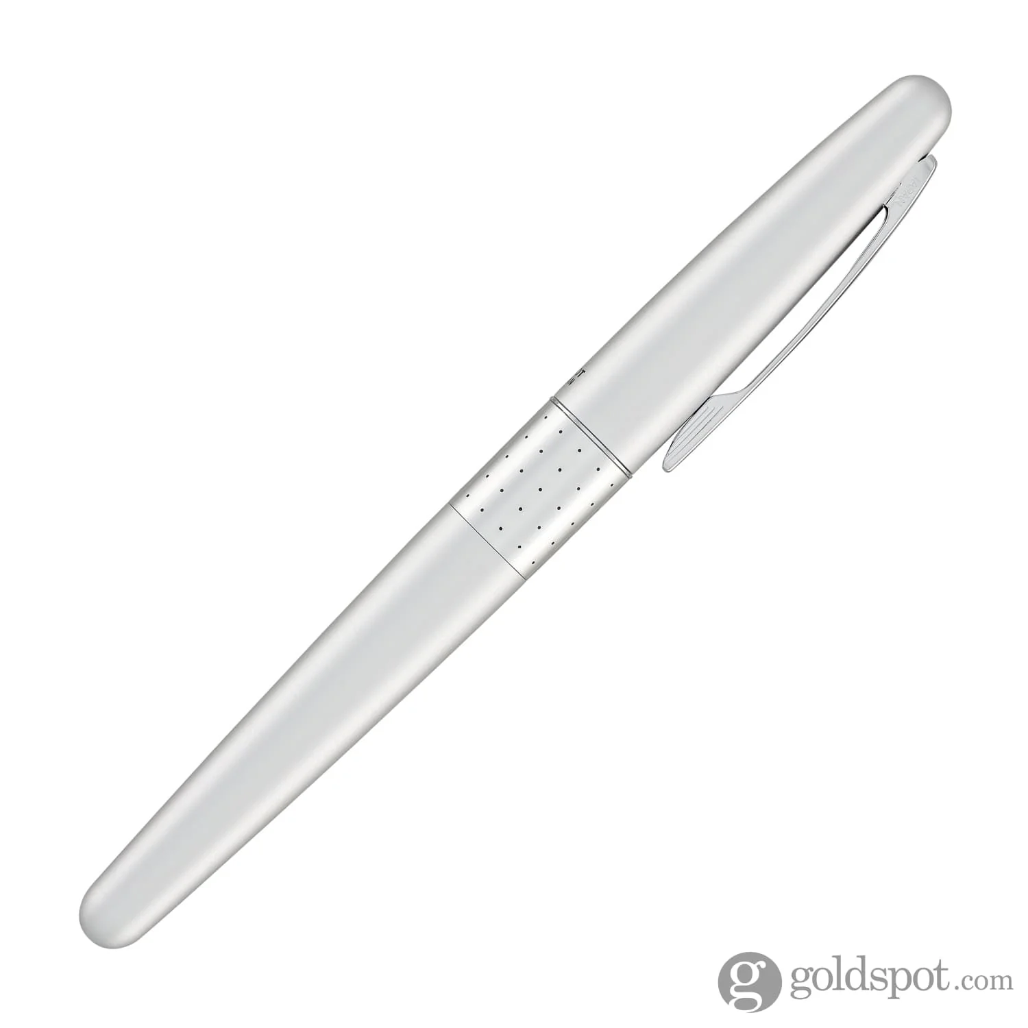 Pilot Metropolitan Fountain Pen in Silver with Dot Pattern - Medium Point - Image 6