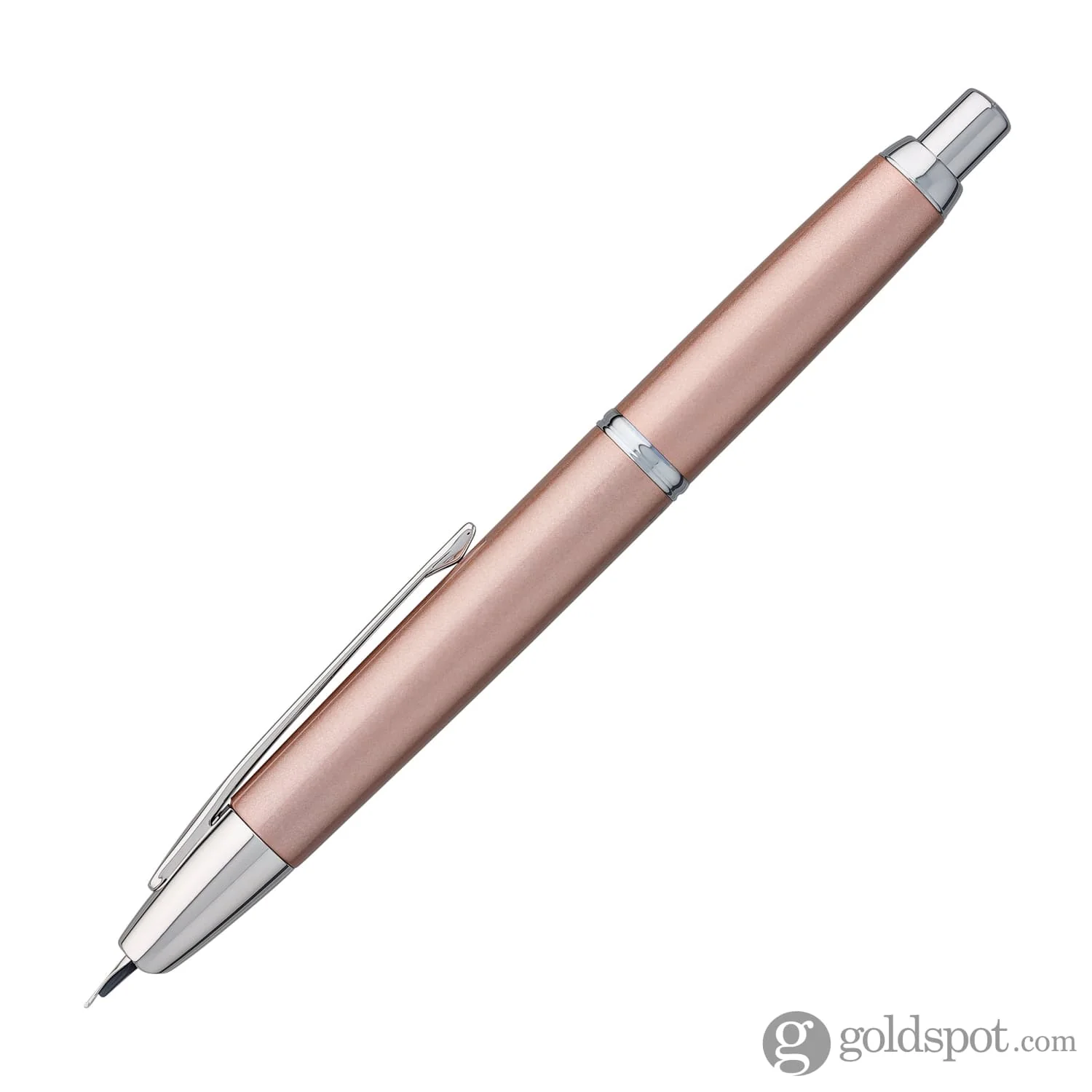 Pilot Vanishing Point Decimo Fountain Pen in Champagne - 18K Gold - Image 3