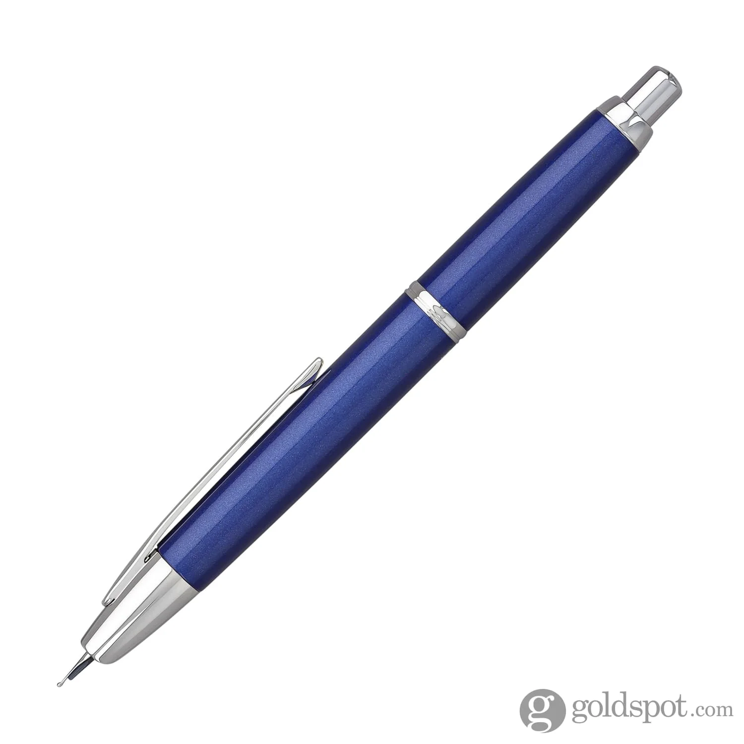 Pilot Vanishing Point Decimo Fountain Pen in Navy - 18K Gold - Image 3
