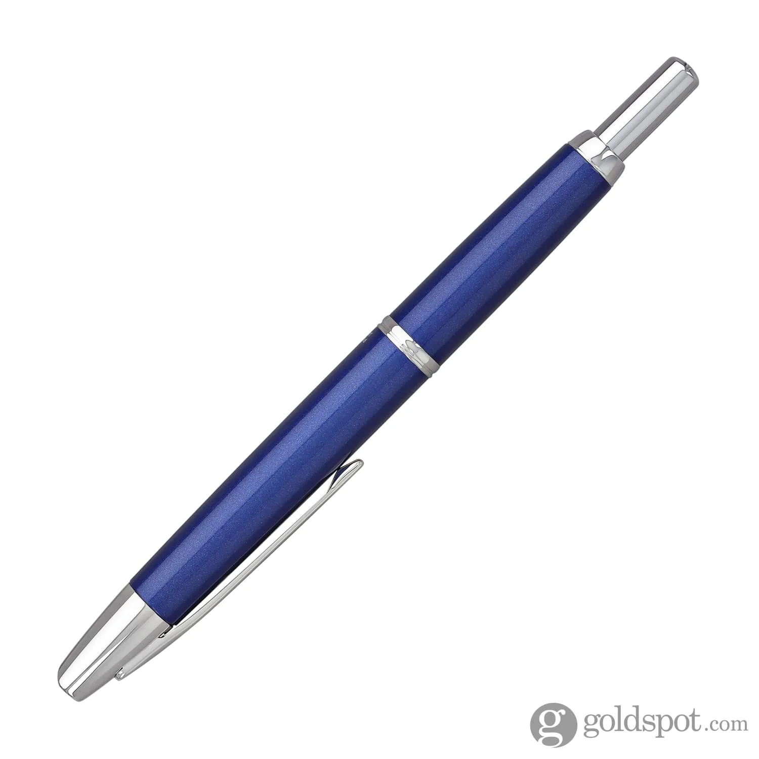Pilot Vanishing Point Decimo Fountain Pen in Navy - 18K Gold - Image 5