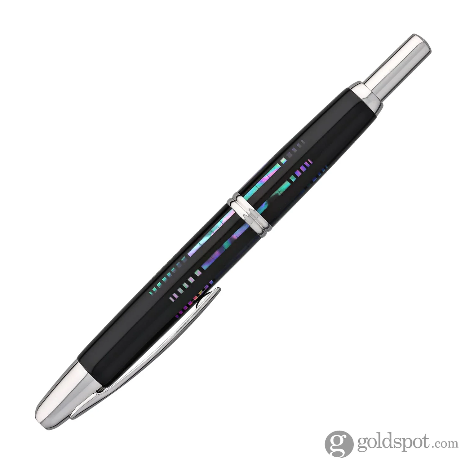 Pilot Vanishing Point Fountain Pen in Raden Water - 18K Gold Medium Point - Image 5